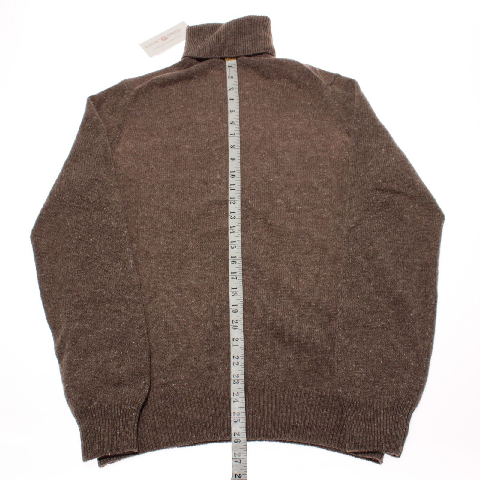 Luciano Barbera Luciano Barbera Sweater Size US M in Brown Size US M / EU 48-50 / 2 - 7 Thumbnail