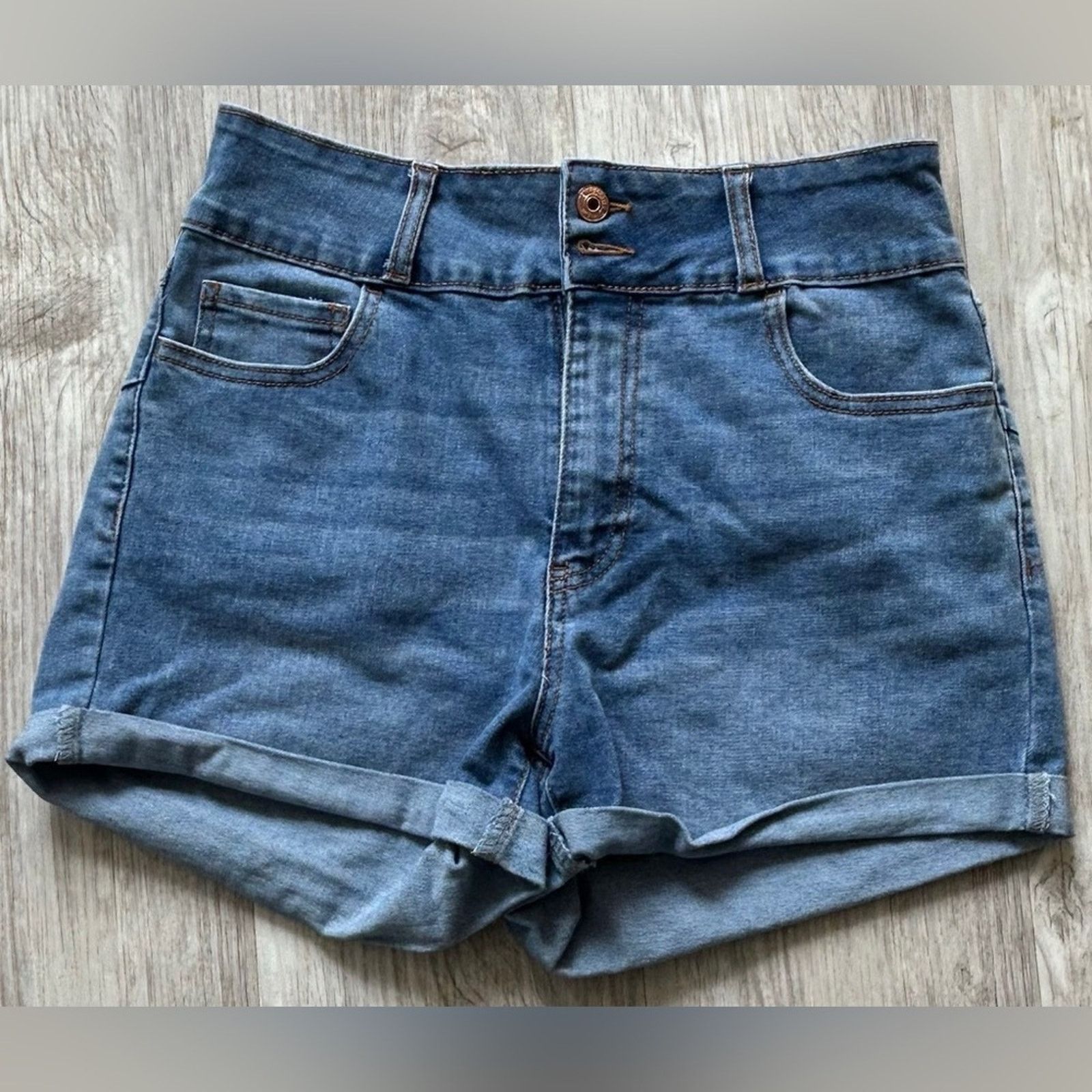 Forever 21 Forever 21 | Women's Juniors Denim Jean Cutoff Shorts | 28 Size 28" / US 6 / IT 42 - 1 Thumbnail