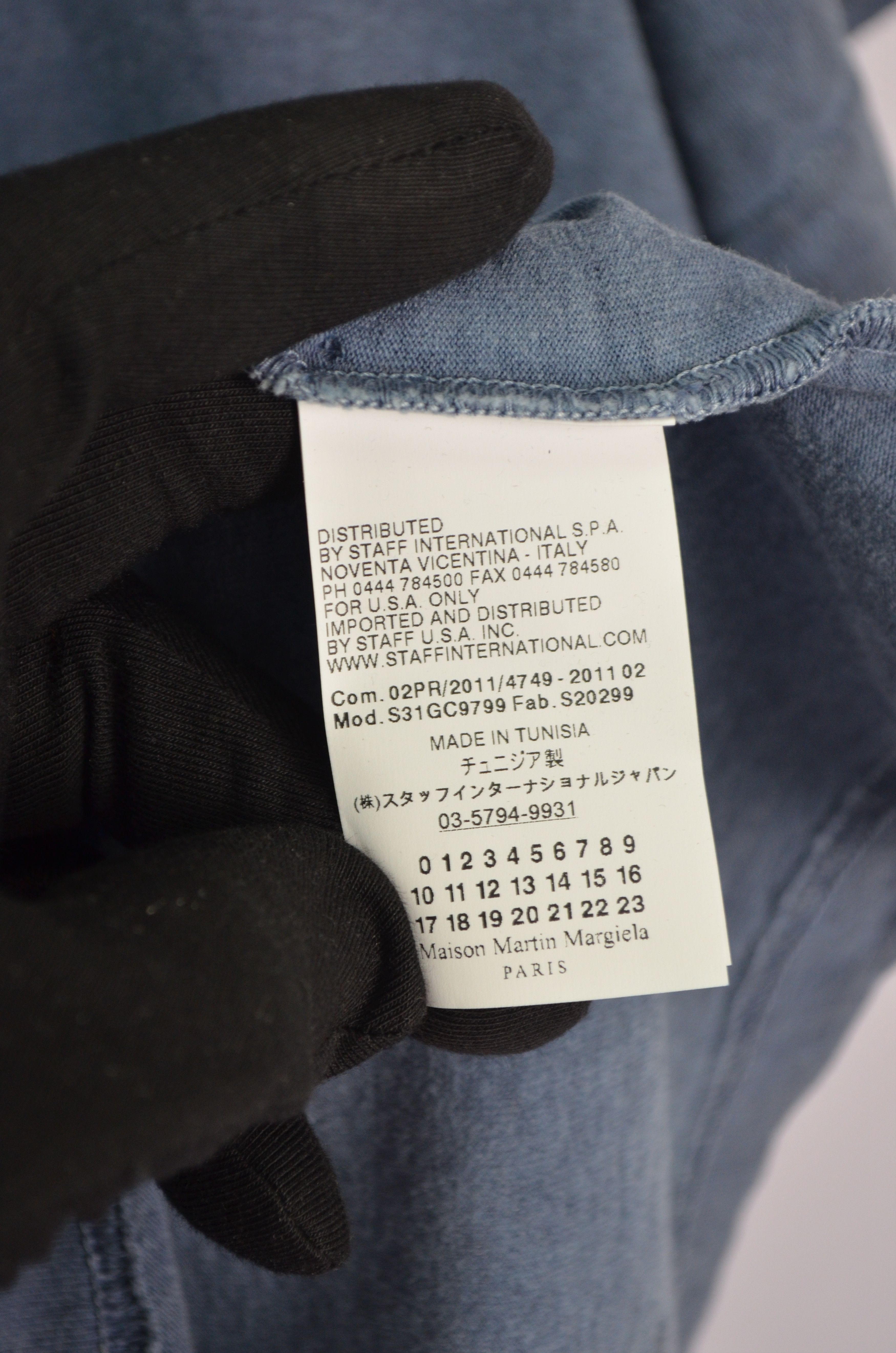 Maison Margiela Maison Martin Margiela AIDS Awareness Garment Dyed T-Shirt Size US M / EU 48-50 / 2 - 6 Thumbnail