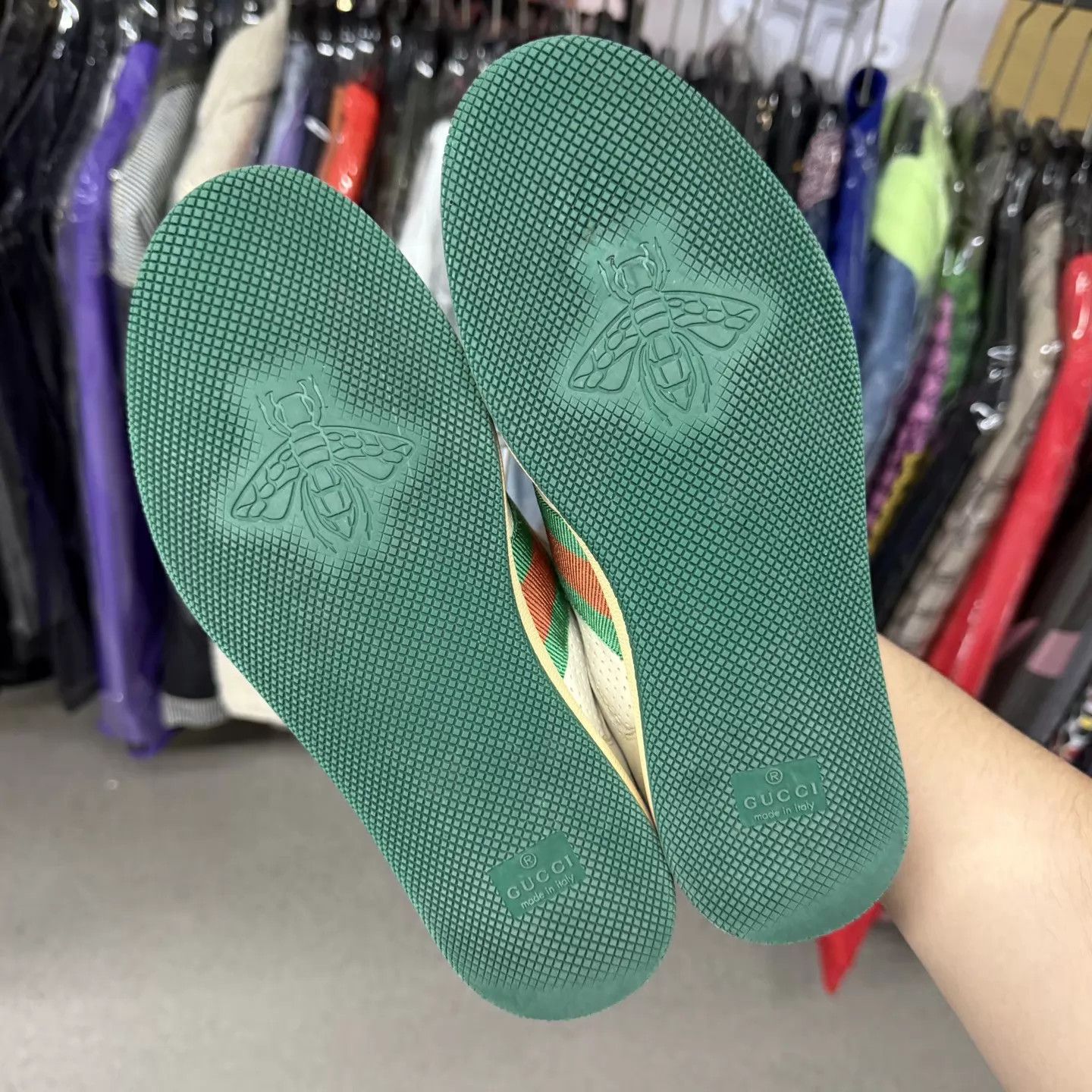 Gucci Gucci GG Enamel Dirtied Women's Sneaker 36 98 New Size US 5.5 / IT 35.5 - 9 Thumbnail