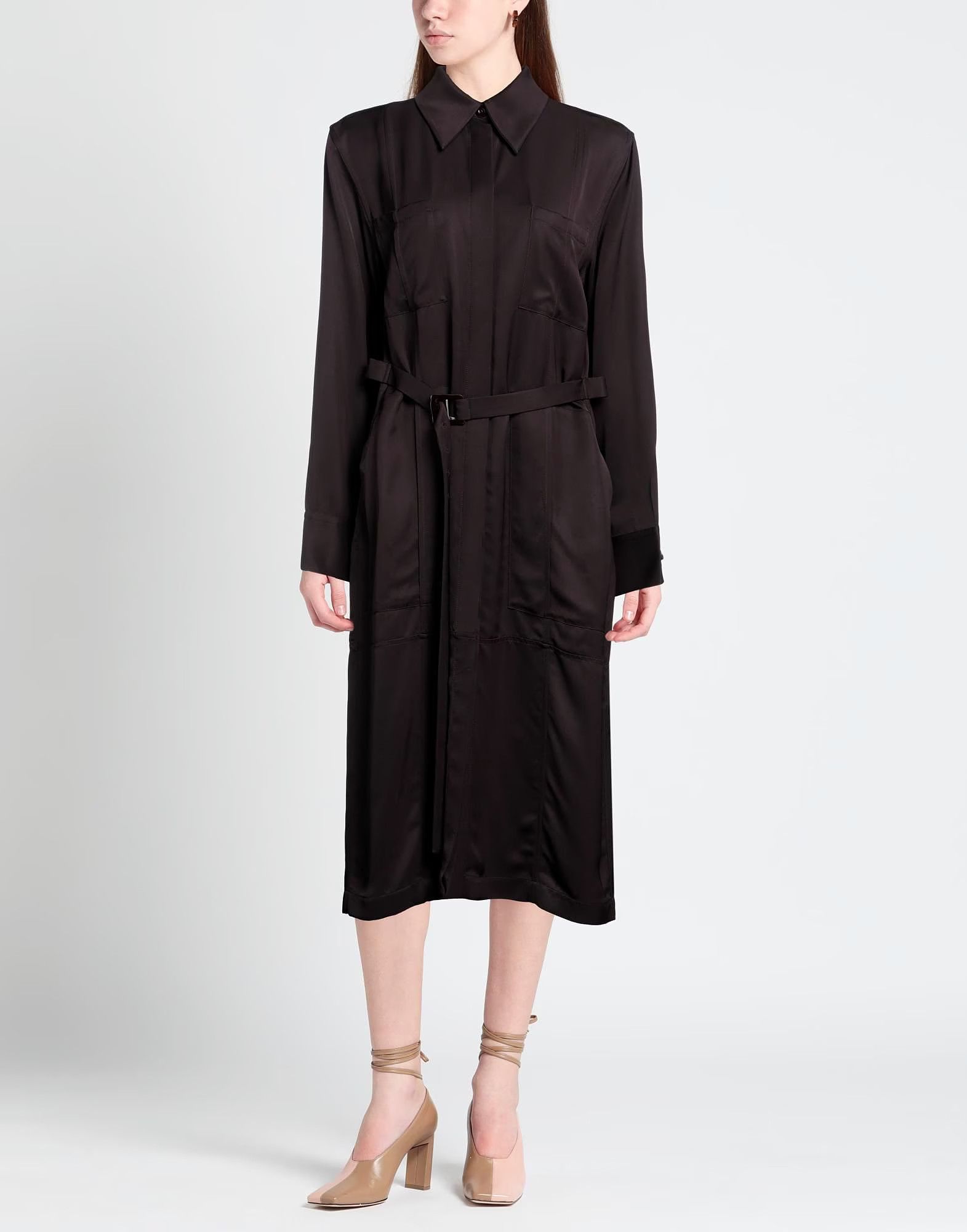 Jil Sander o1mt1gz0824 Dress in Black Size XL / US 12-14 / IT 48-50 - 2 Thumbnail