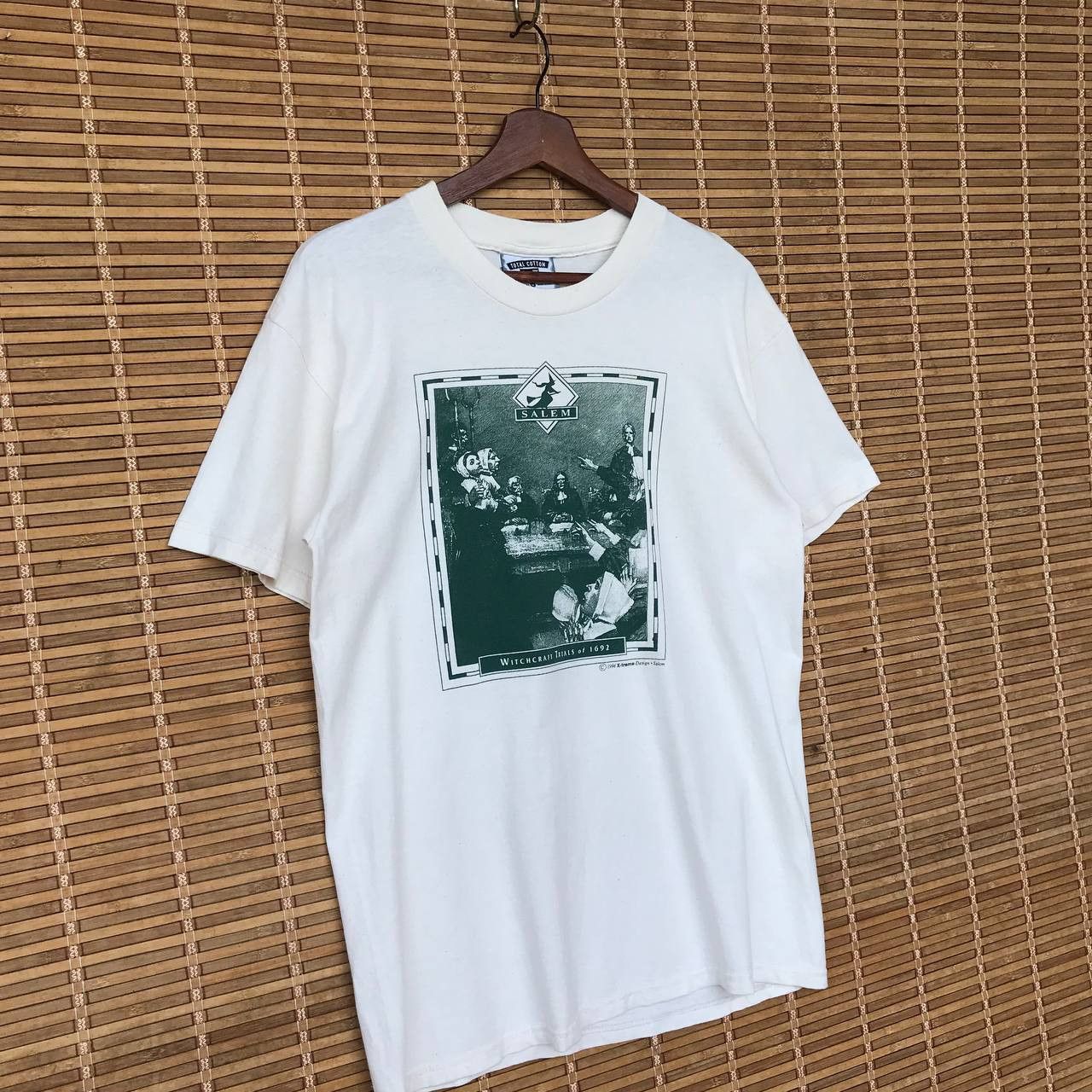 Salem Sportswear × Vintage RARE VINTAGE 1994 SALEM XTREME DESIGN WITCHCRAFT TRIALS Size US M / EU 48-50 / 2 - 6 Thumbnail