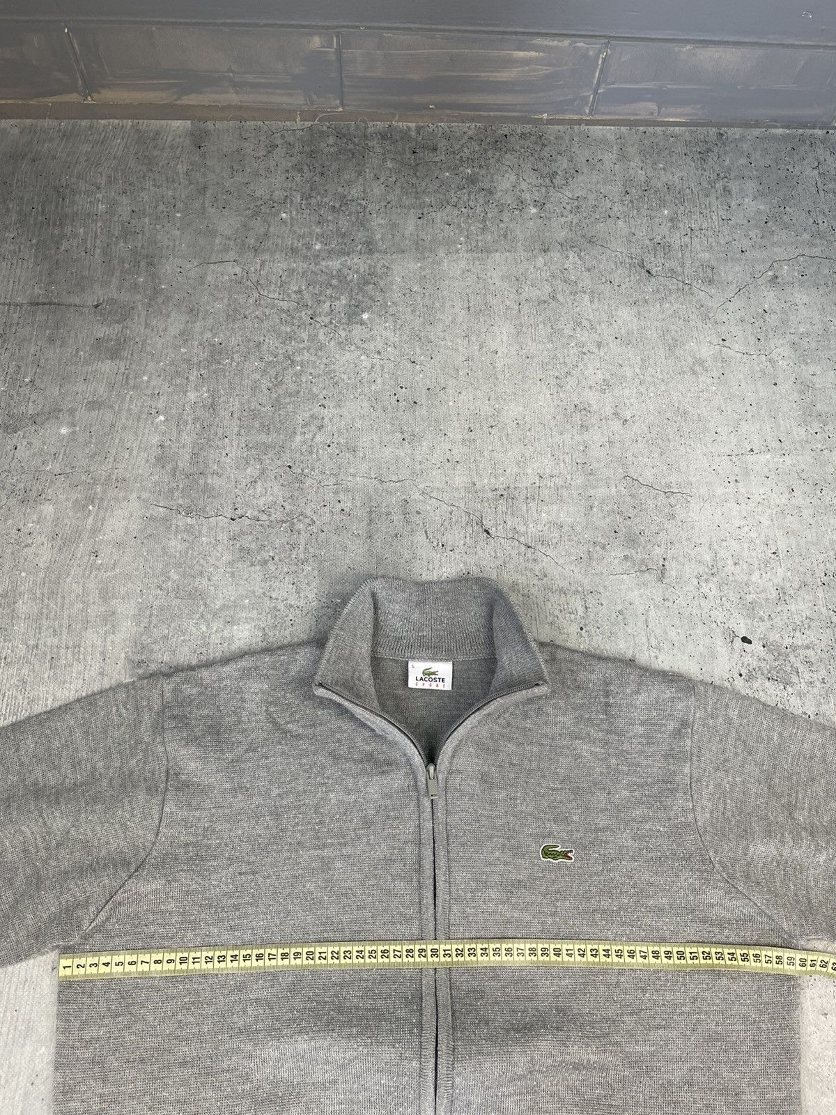 Lacoste VINTAGE Y2K LACOSTE ZIP UP KNITTED SWEATER SWEATSHIRT Size US M / EU 48-50 / 2 - 3 Thumbnail