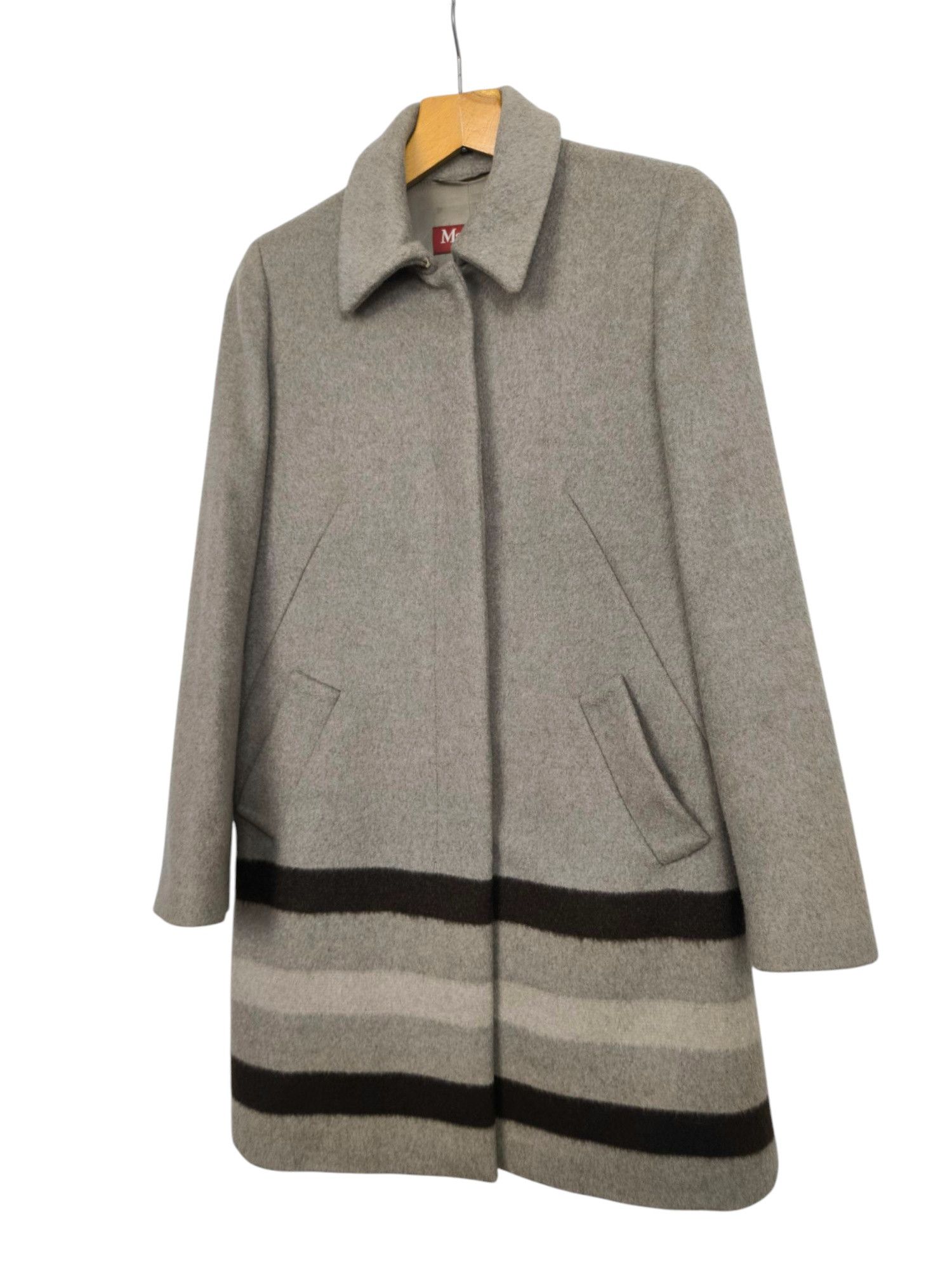 Max Mara Max Mara Virgin Wool Coat Vintage Size L / US 10 / IT 46 - 9 Thumbnail