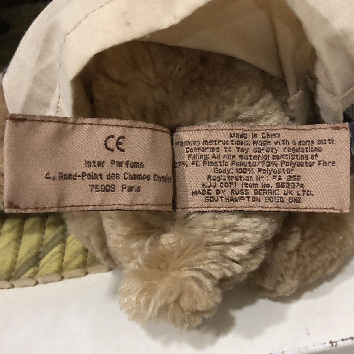 Burberry Burberry Nova Check Soft Teddy Bear Stuffed Animal Plush Toy Size ONE SIZE - 7 Thumbnail