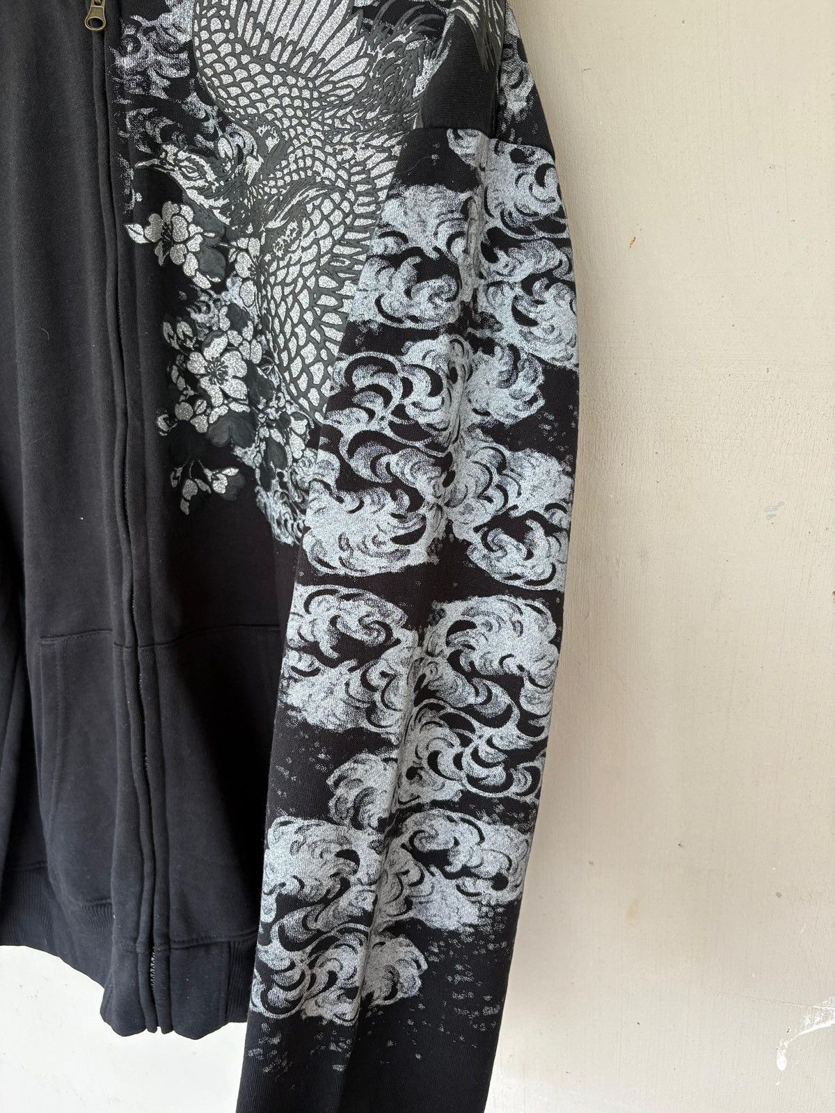 Japanese Brand VTG Phoenix Hoodie Full Print Design Japan art Stlye Size US L / EU 52-54 / 3 - 13 Thumbnail