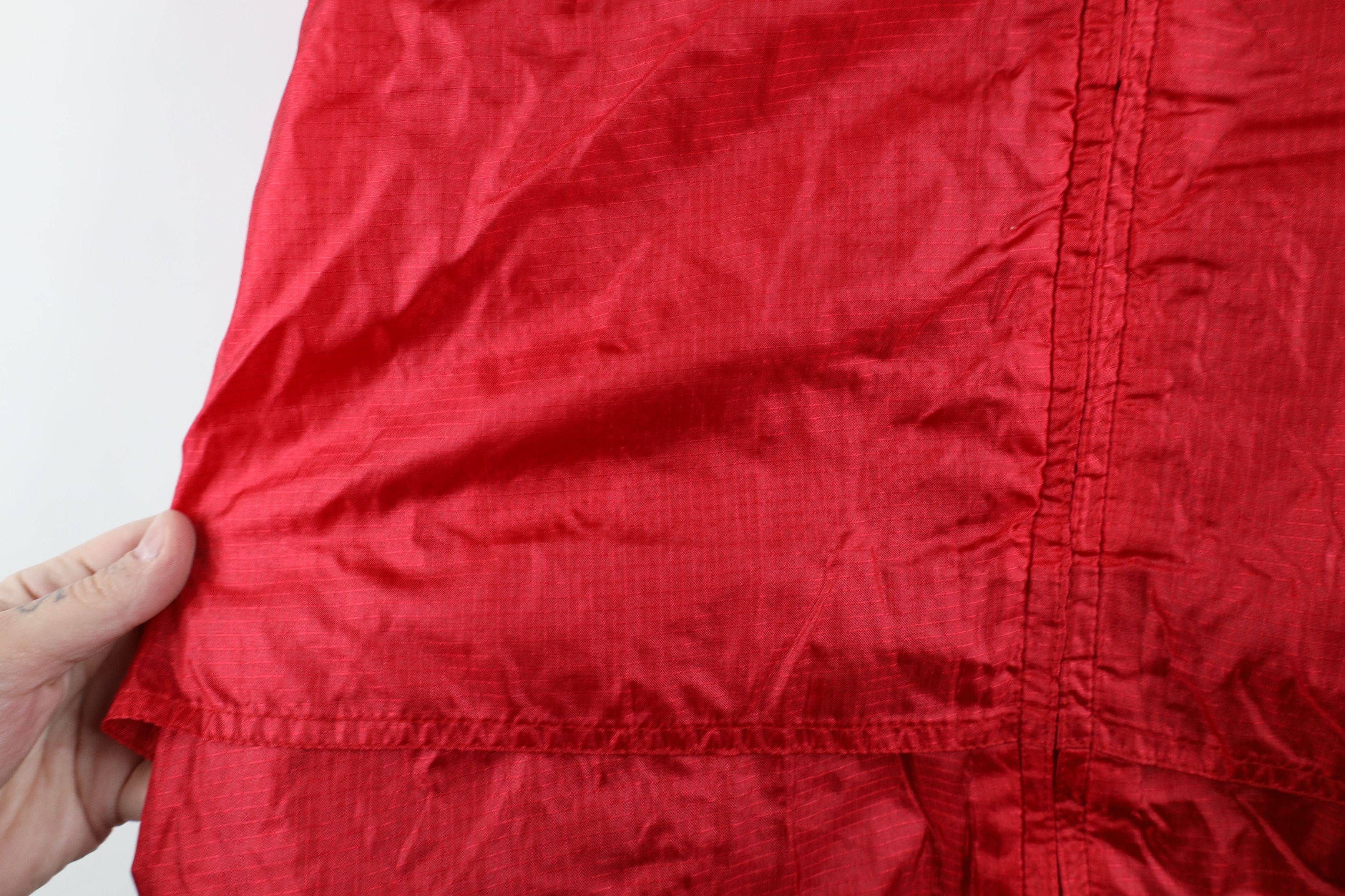 Eddie Bauer × Vintage Vintage 90s Eddie Bauer Hooded Windbreaker Jacket Red Size US XL / EU 56 / 4 - 7 Thumbnail