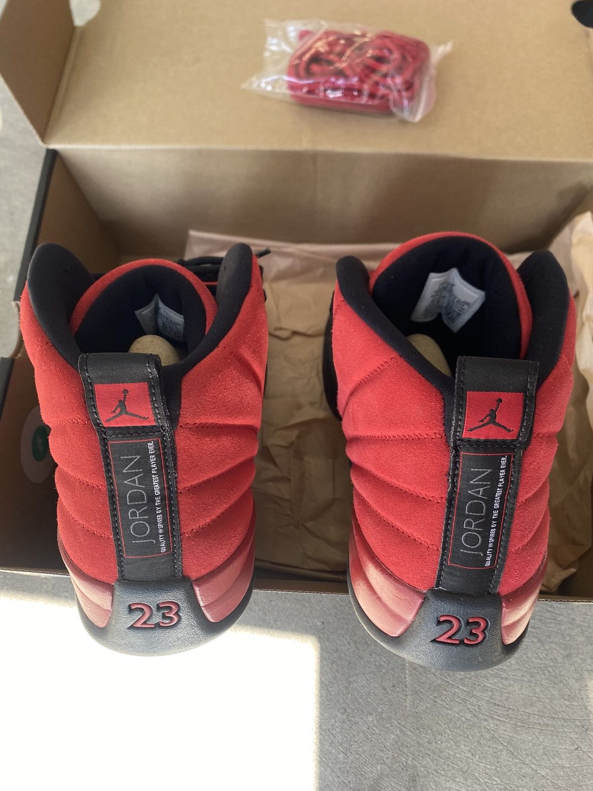 Jordan 12 Reverse Flu Game