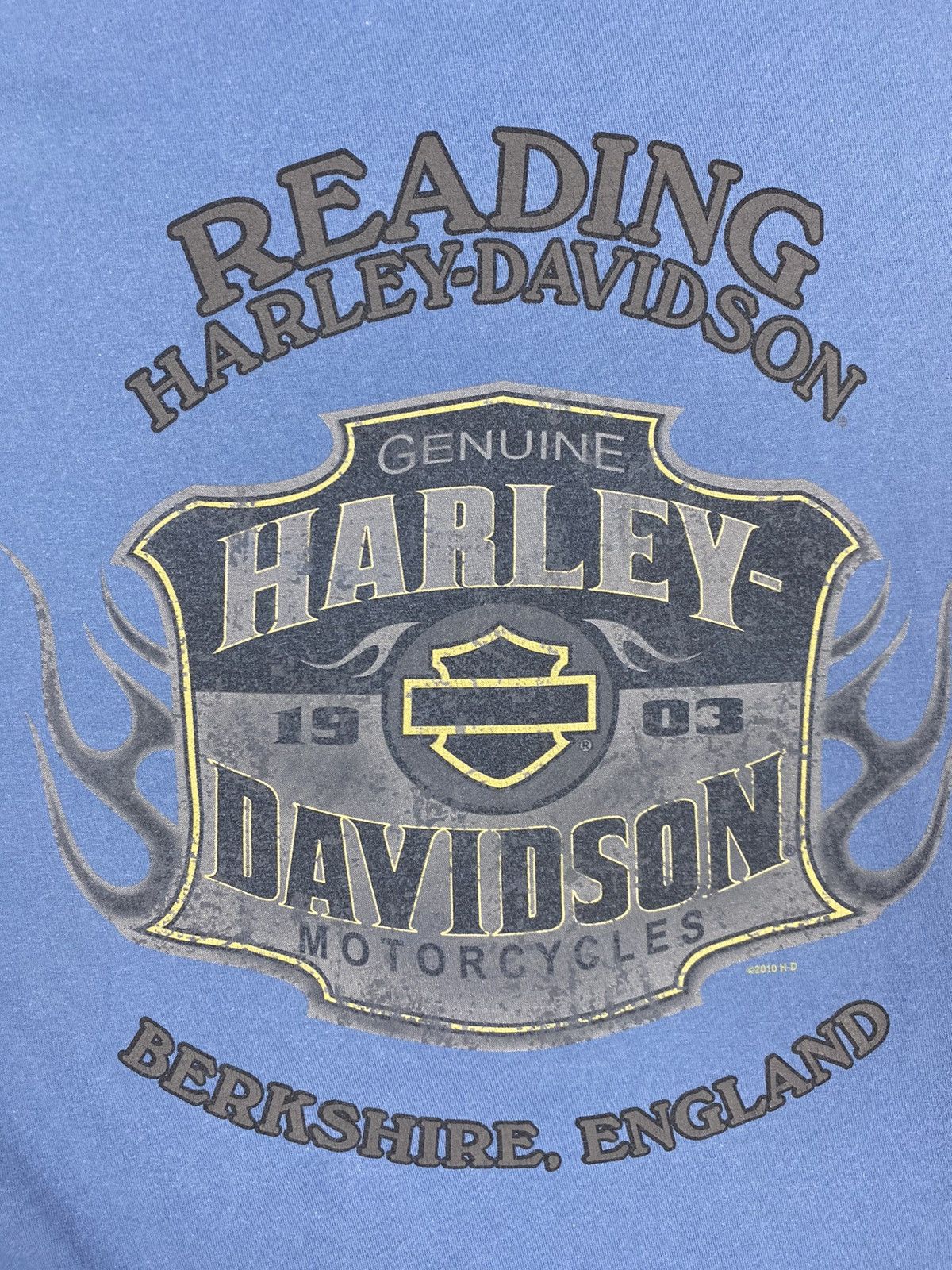 Harley Davidson × Vintage Vintage Harley Davidson 2005 Biker Tee T Shirt Size US XXL / EU 58 / 5 - 16 Thumbnail