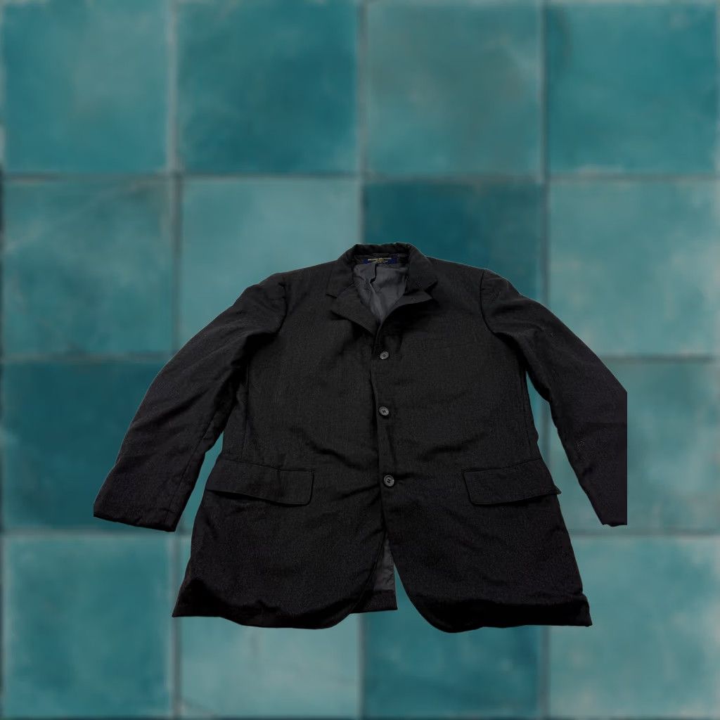 Brooks Brothers Brooks Brothers Blazer Sport Coat Jacket Mens 41R Gray 3 Button Notch Lapel Size 42R - 1 Thumbnail