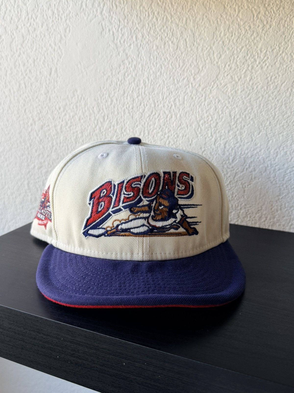 Vintage Vintage All Star Game Bistons Fitted BaseBall Hat Size ONE SIZE - 2 Thumbnail