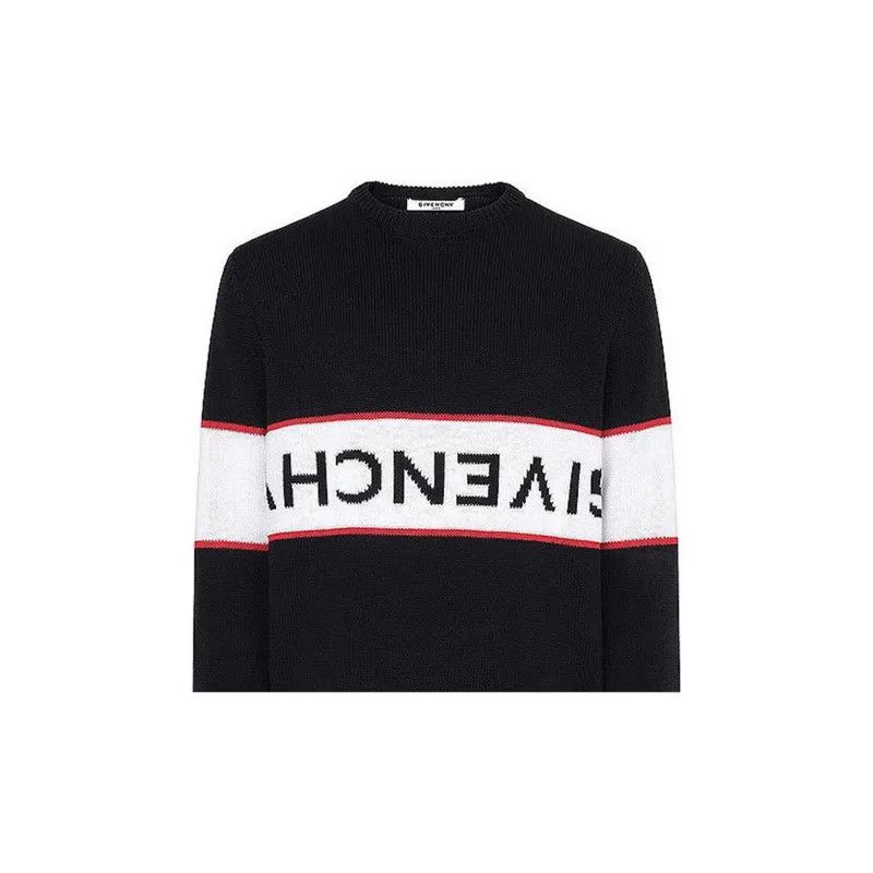 Givenchy o1srvl11e1224 Logo Crewneck Sweatshirt in Black Size US XS / EU 42 / 0 - 5 Thumbnail