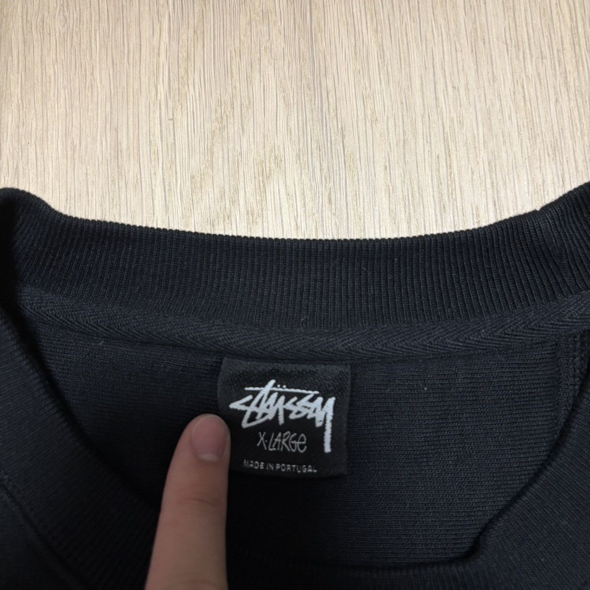 Stussy Stussy black sweatshirt Size US XL / EU 56 / 4 - 5 Thumbnail