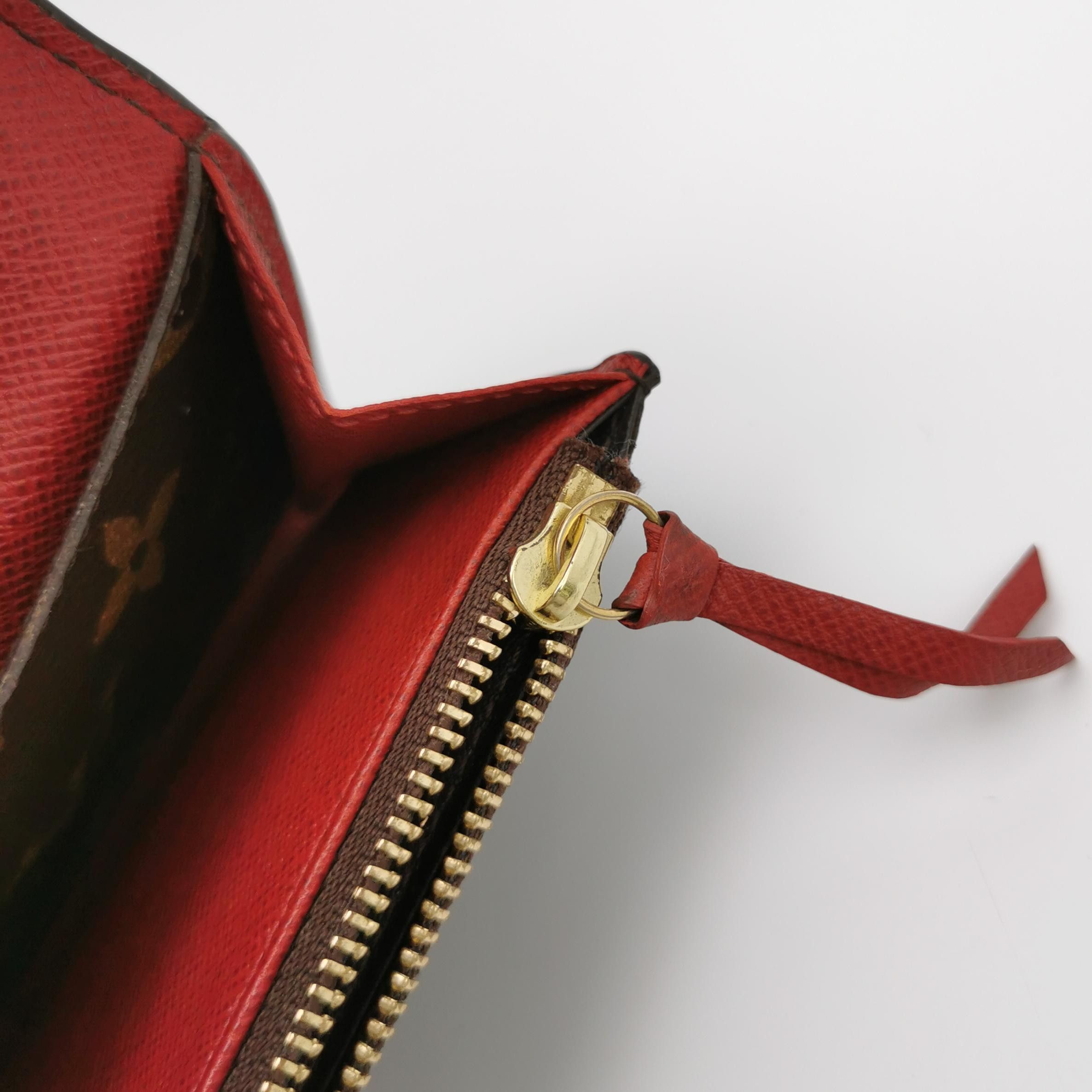 Louis Vuitton Louis Vuitton (LV) Emilie leather Monogram print snap walle Size ONE SIZE - 3 Thumbnail