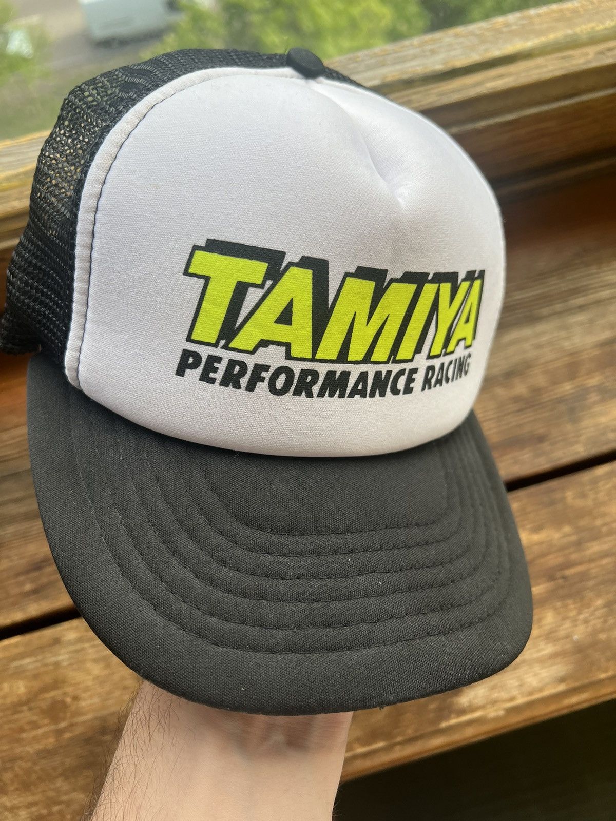 Japanese Brand Vintage Racing TAMIYA Trucker Hat Y2K Cap Size ONE SIZE - 21 Thumbnail