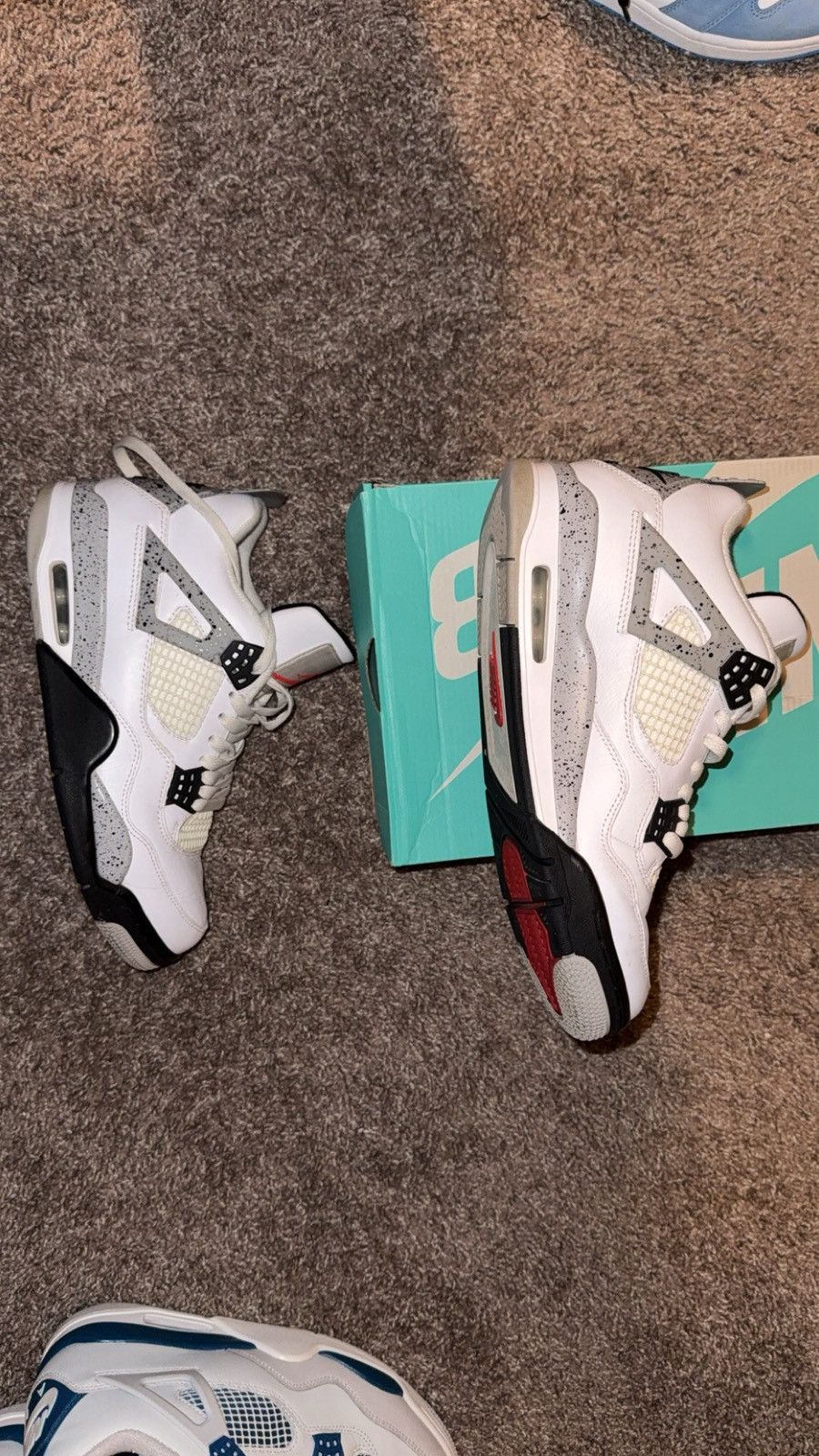 Jordan Brand Jordan 4 white cement - 2016 Size US 9 / EU 42 - 3 Thumbnail