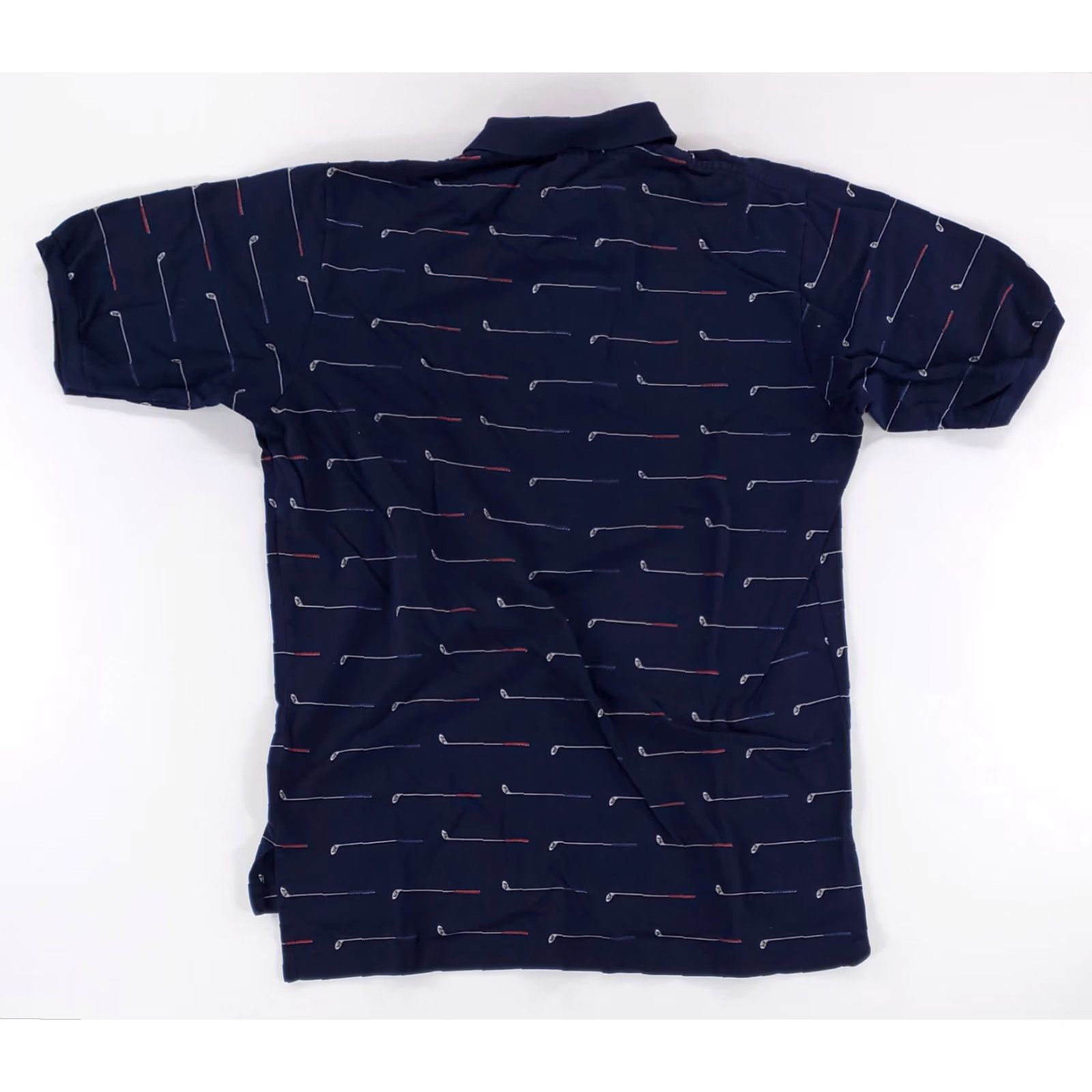 Polo Ralph Lauren Ralph Lauren Polo Golf Shirt AOP Golf Club Blue Mens L Polo Size US L / EU 52-54 / 3 - 3 Thumbnail