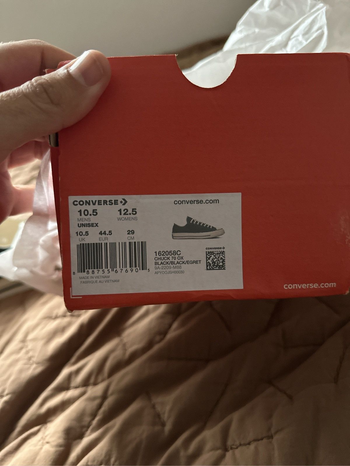 Converse ORIGINAL CONVERSE X NIKE CONCEPT Size US 10.5 / EU 43-44 - 4 Thumbnail