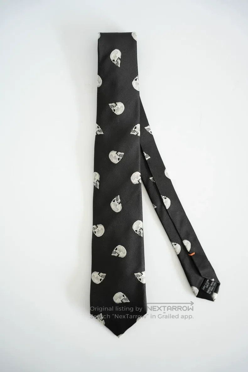Yohji Yamamoto Yohji Yamamoto Skull All Over Print Tie Size ONE SIZE - 1 Thumbnail