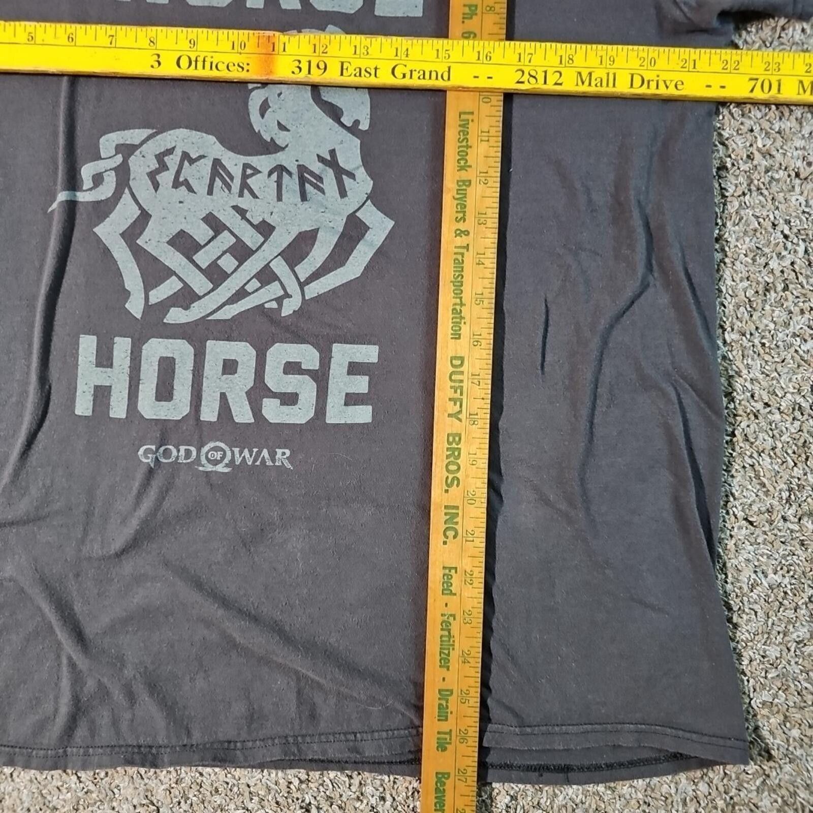 Other God of War Shirt Mens L Norse Horse Loot Crate Playstation Size US L / EU 52-54 / 3 - 4 Thumbnail