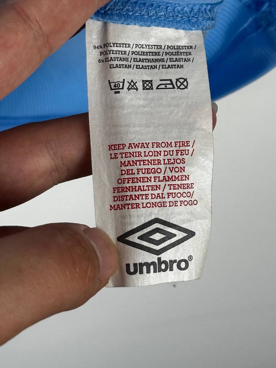 Umbro Umbro Manchester City 2012 2013 Training Jersey Shirt Size US XL / EU 56 / 4 - 11 Thumbnail