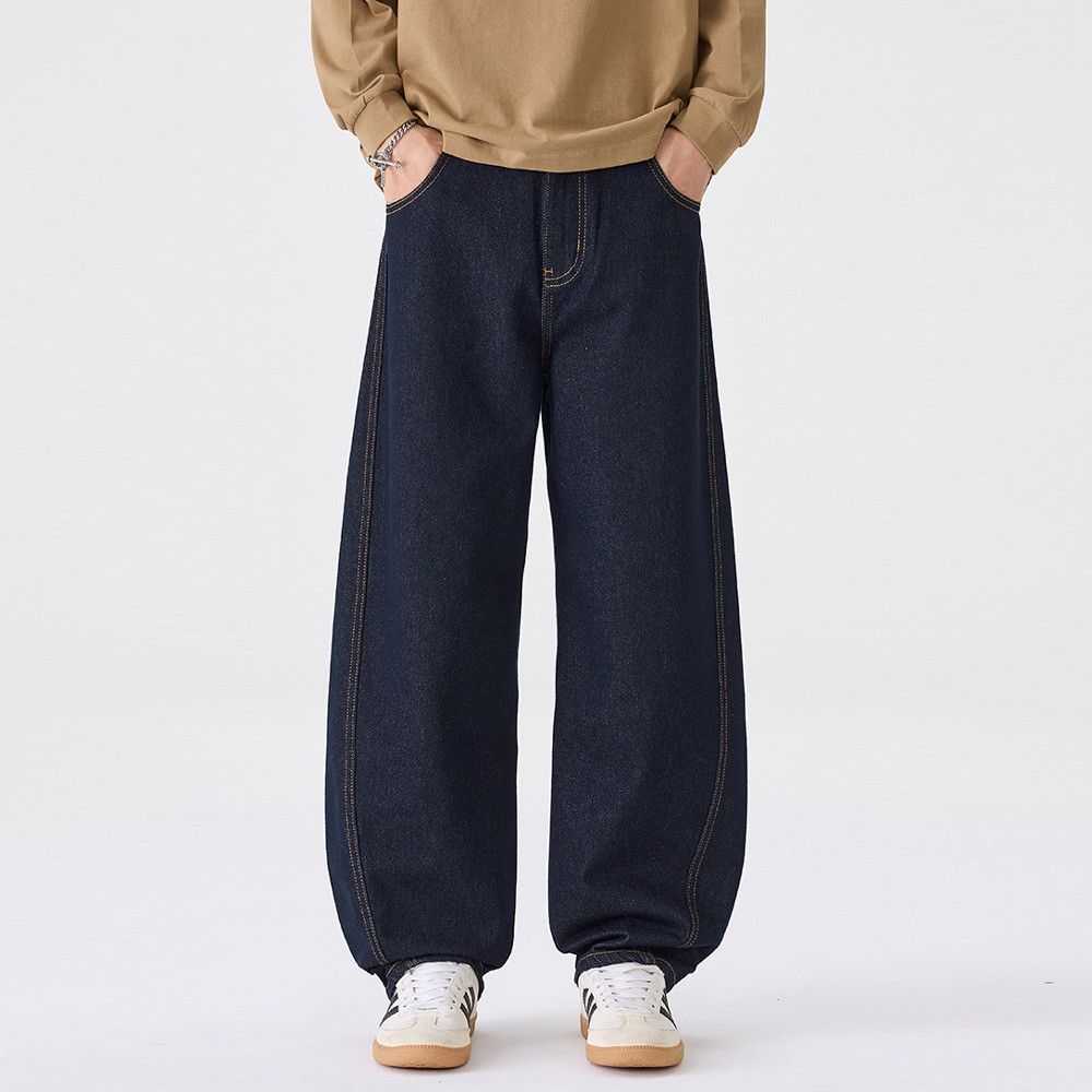 Japanese Brand Men's Cleanfit American High Street Curved Jeans Size US 32 / EU 48 - 1 Thumbnail