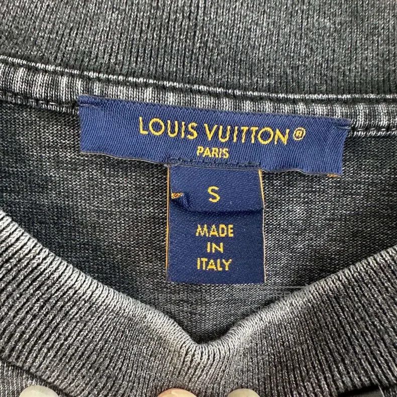 Louis Vuitton Louis Vuitton Grey washed worn-out waist dress Size S / US 4 / IT 40 - 4 Thumbnail