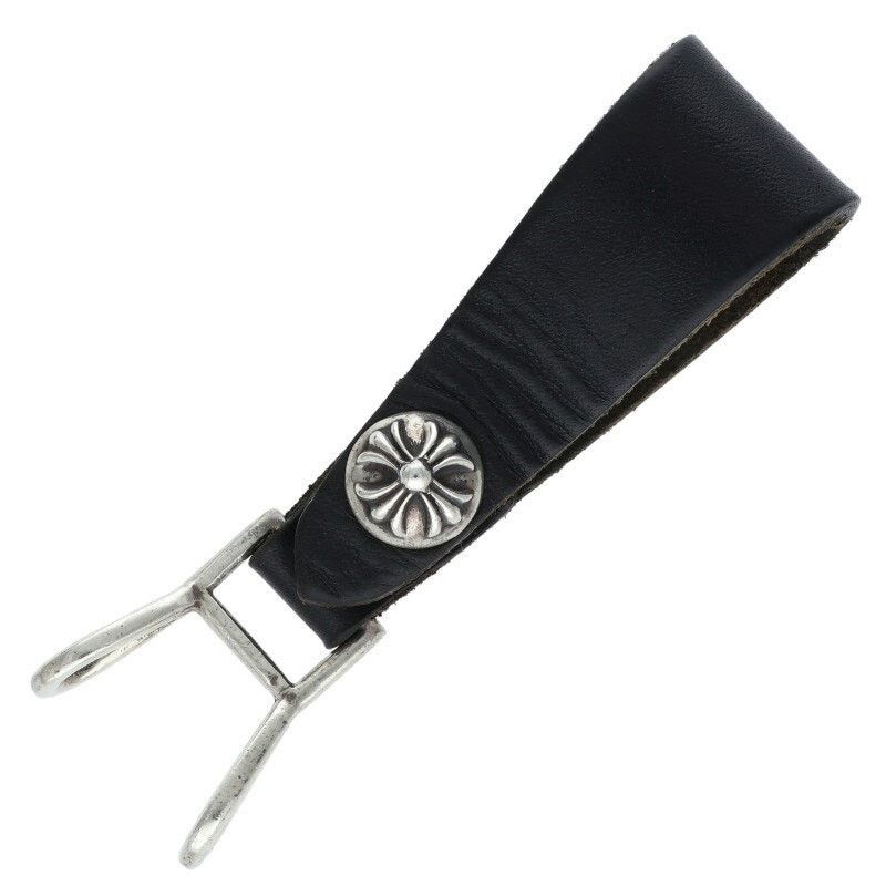 【希少】Chrome Hearts BELT LOOP CROSS BALL Chrome Hearts Belt Loop Cross Ball Button Leather