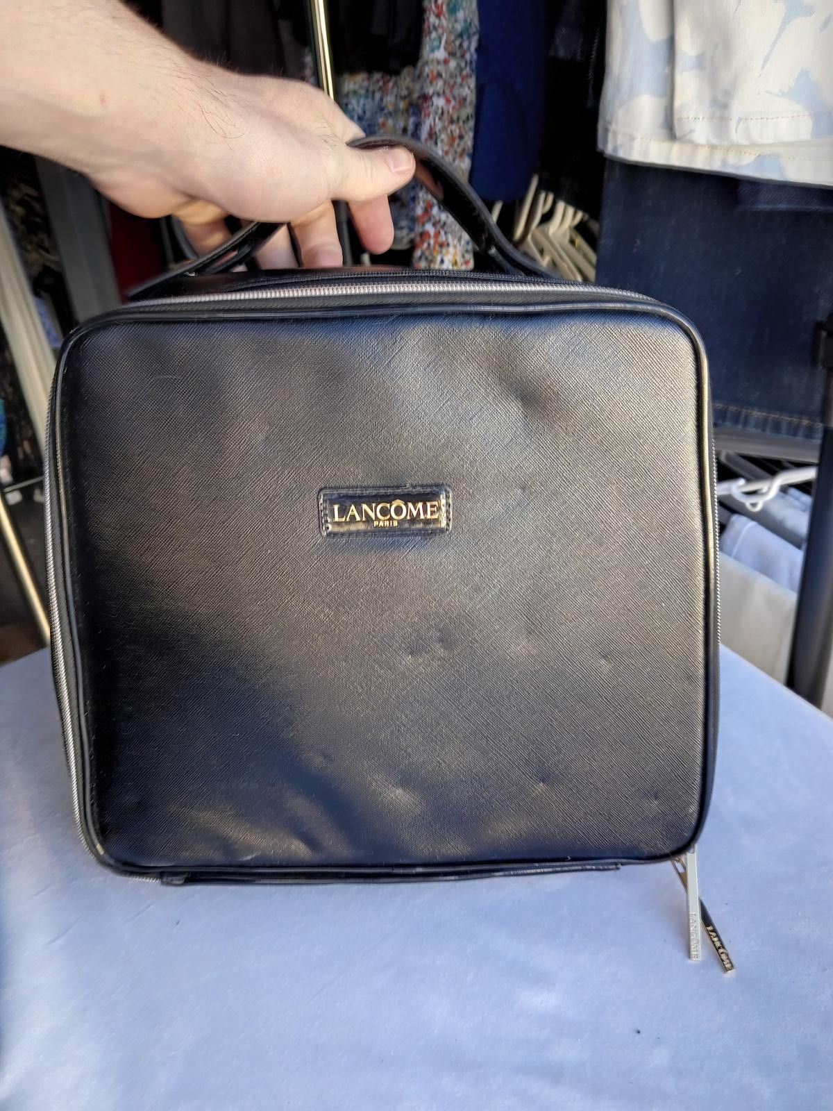 Designer LANCOME Stylish Black Makeup Bag Size ONE SIZE - 1 Thumbnail