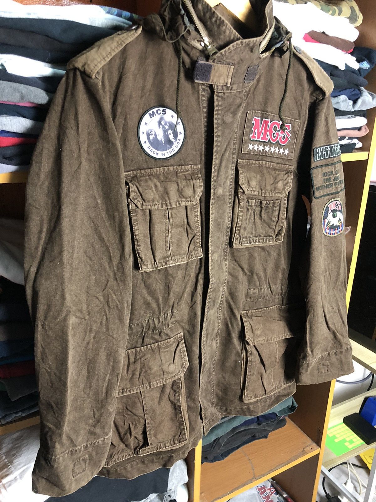 Hysteric Glamour 🔥Vintage🔥 90s Hysteric Glamour X Mc5 Jacket Size US M / EU 48-50 / 2 - 4 Thumbnail