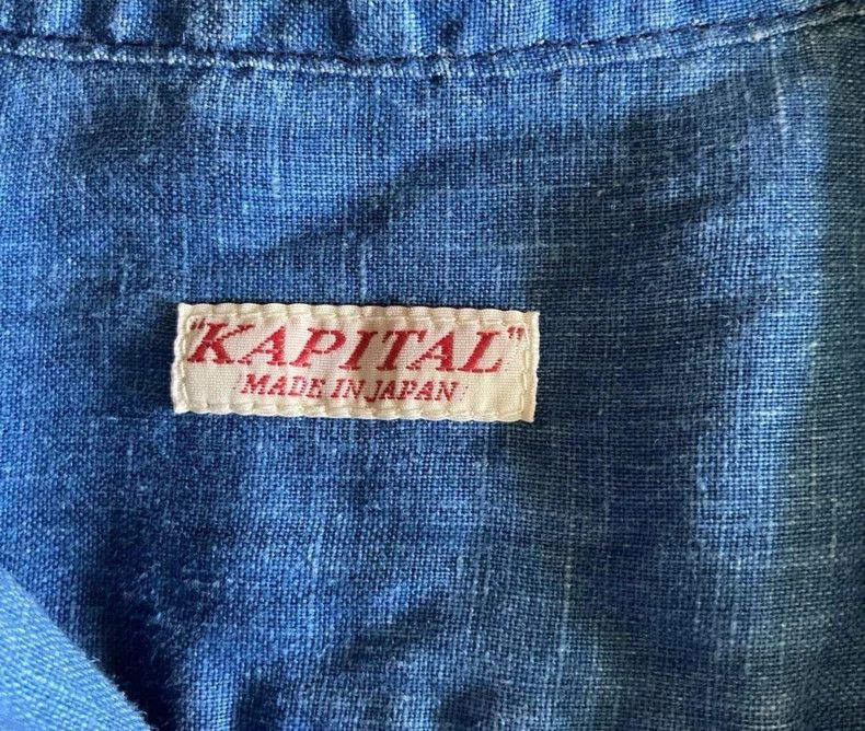 Kapital Kapital Size2 Blue dyed linen embroidered out-of-print pock Size M / US 6-8 / IT 42-44 - 5 Thumbnail