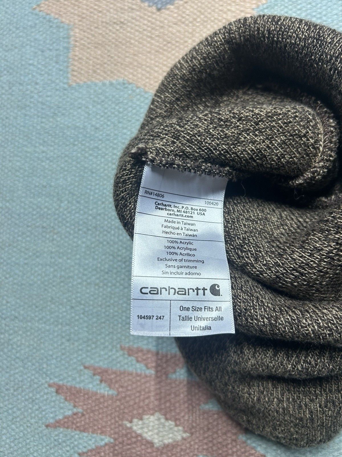 Carhartt Carhartt knit beanie Sticky weed dispensary Michigan OSFA Size ONE SIZE - 5 Thumbnail