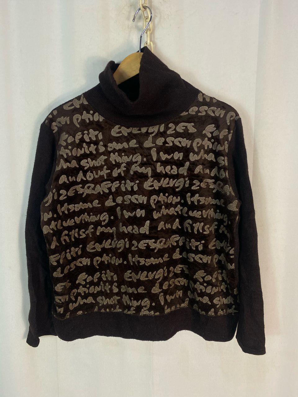 Japanese Brand Private fashion land turtleneck knit sweater Size M / US 6-8 / IT 42-44 - 1 Thumbnail