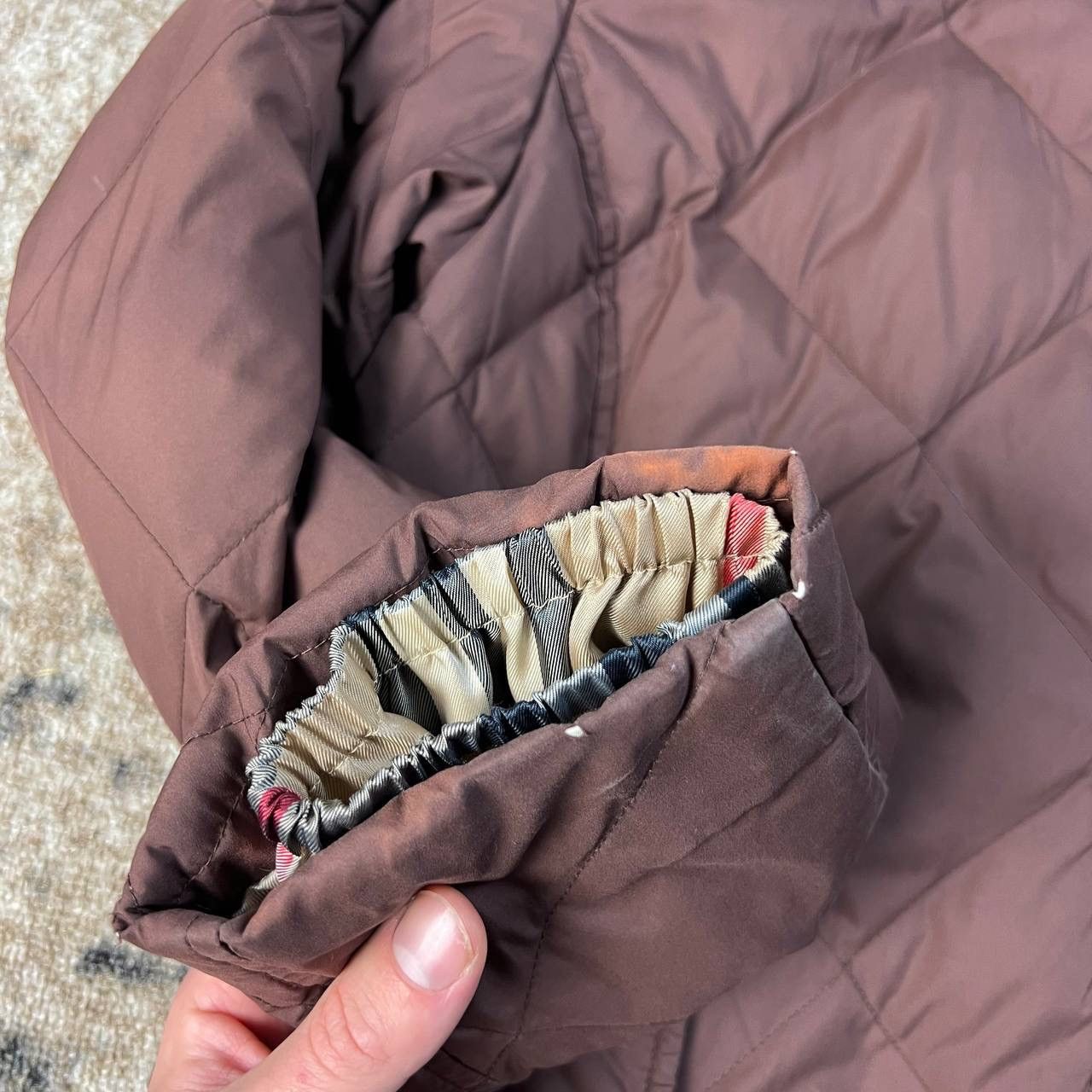 Burberry Burberry Vintage Luxury Puffer Quilted Zip Up Jacket Size M / US 6-8 / IT 42-44 - 9 Thumbnail