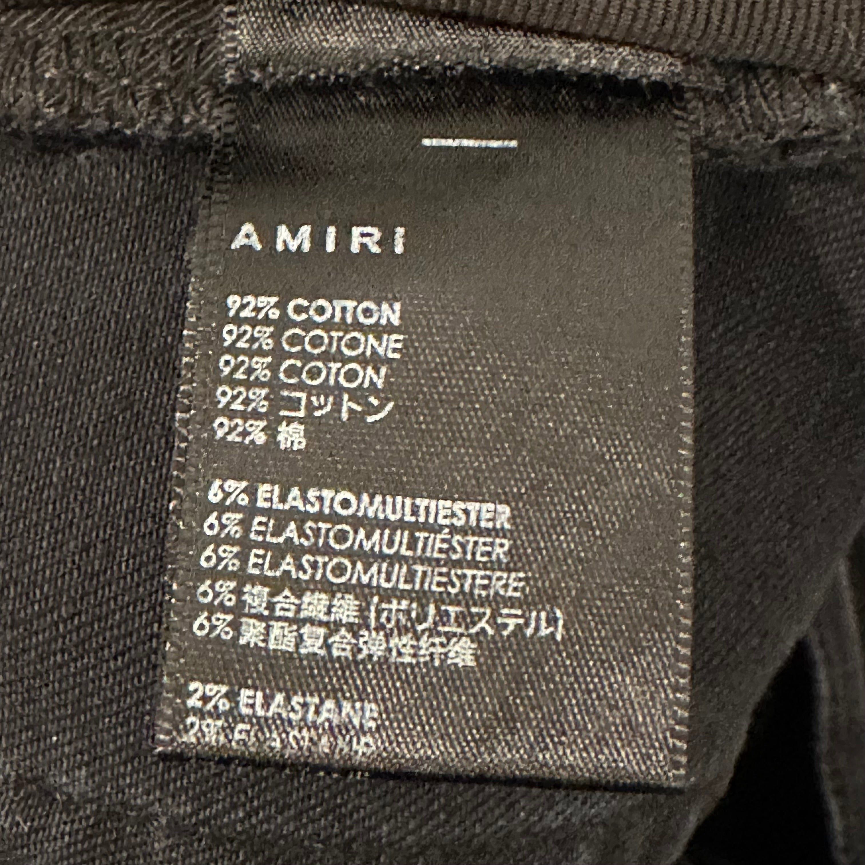 Amiri Amiri Multicolor Paint Splatter Black Denim Jeans Sz 36 Size US 36 / EU 52 - 6 Thumbnail