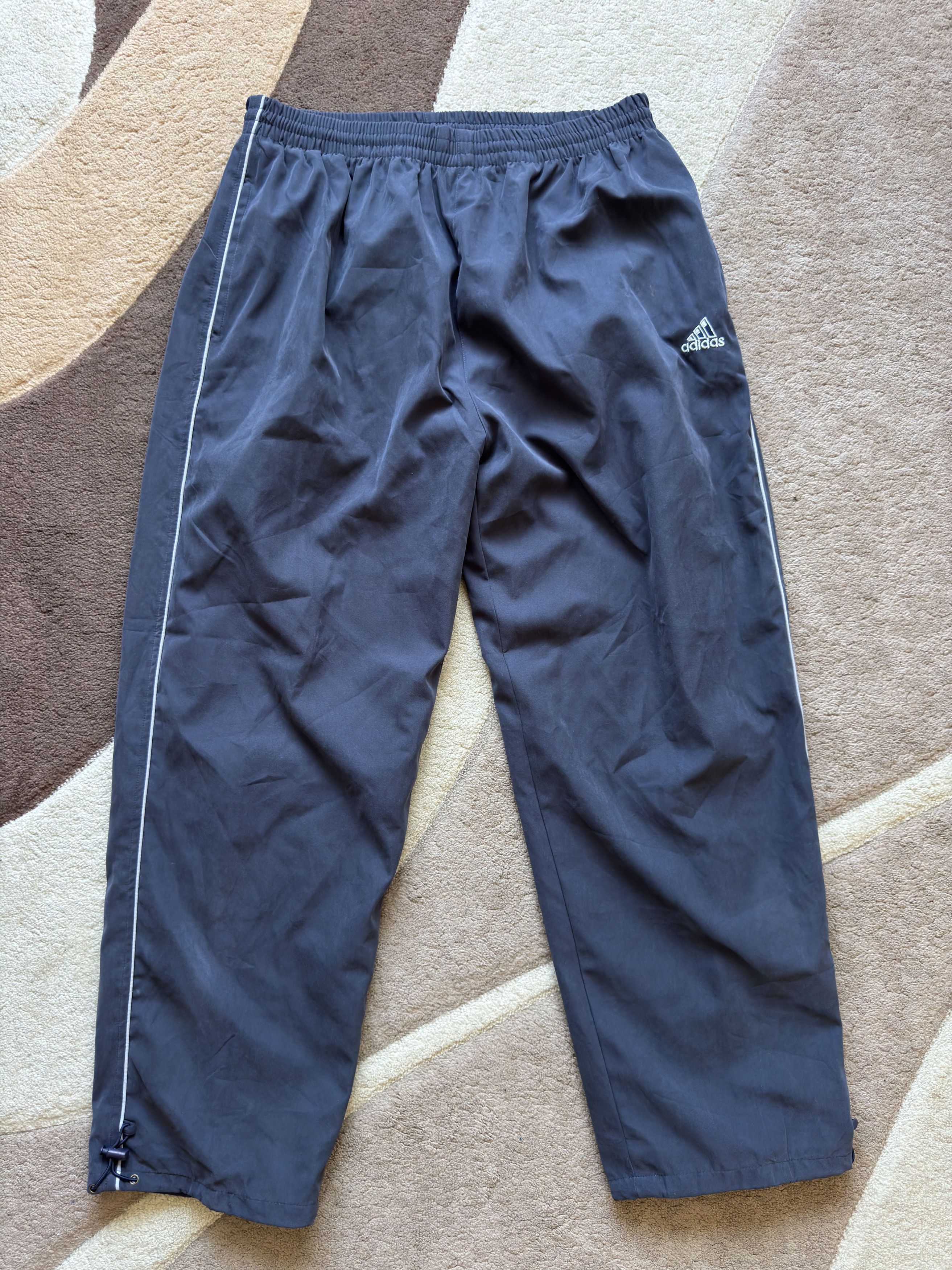 Adidas Adidas Reversible Tracksuit Pants Jacket Grey Spellout Logo Size US XXL / EU 58 / 5 - 7 Thumbnail