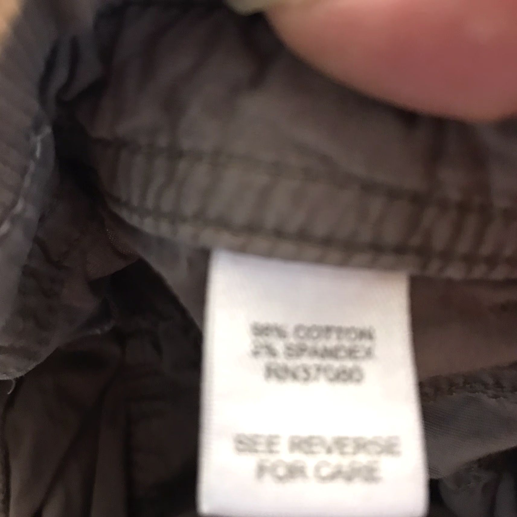 Vintage Cato Cargo Cropped Pants Women Size 14 Gray Cotton Spandex Casual Spring Summer Size 36" / US 14 / IT 50 - 6 Thumbnail