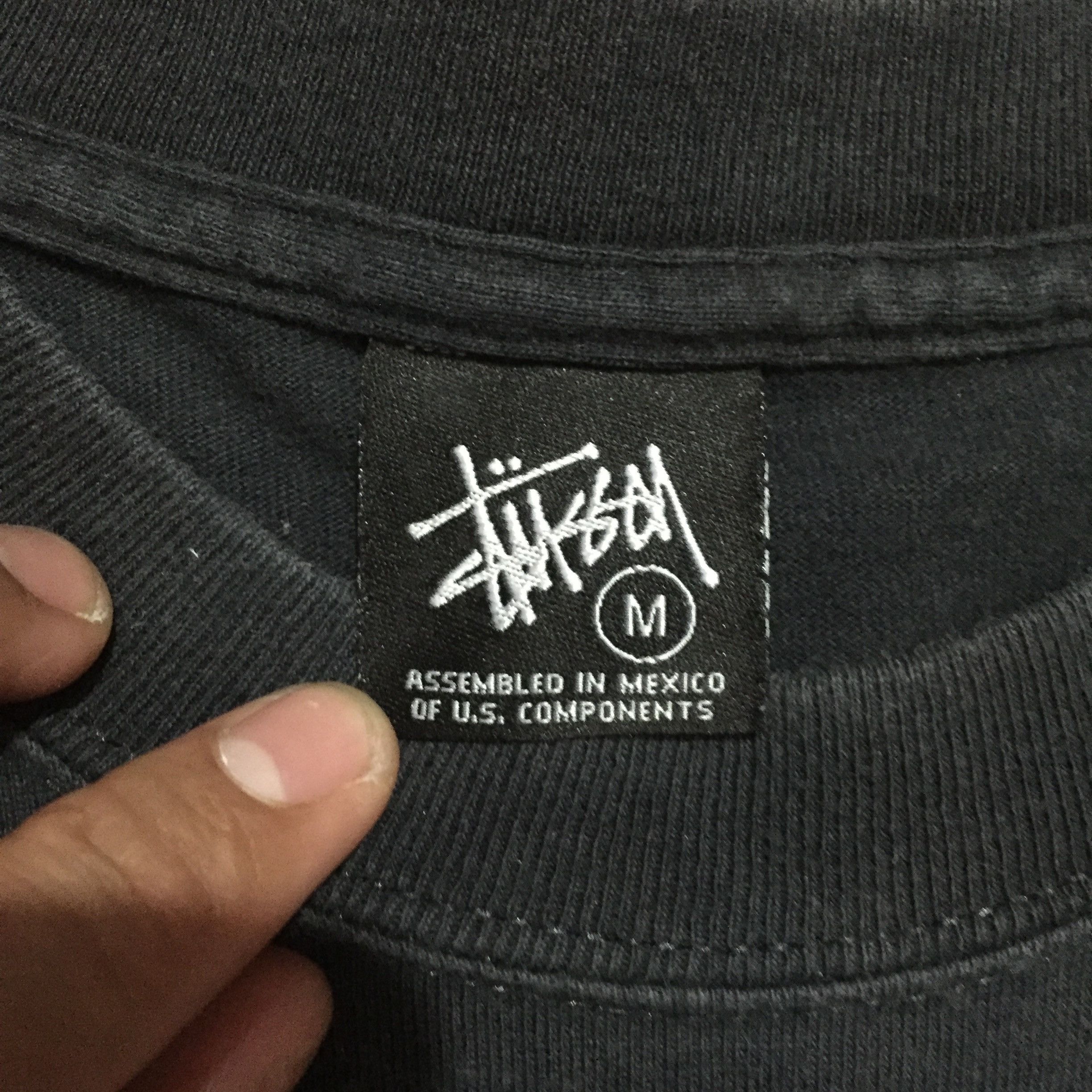 Stussy Vintage 90s Stussy Love Hate Tees Size US M / EU 48-50 / 2 - 7 Thumbnail