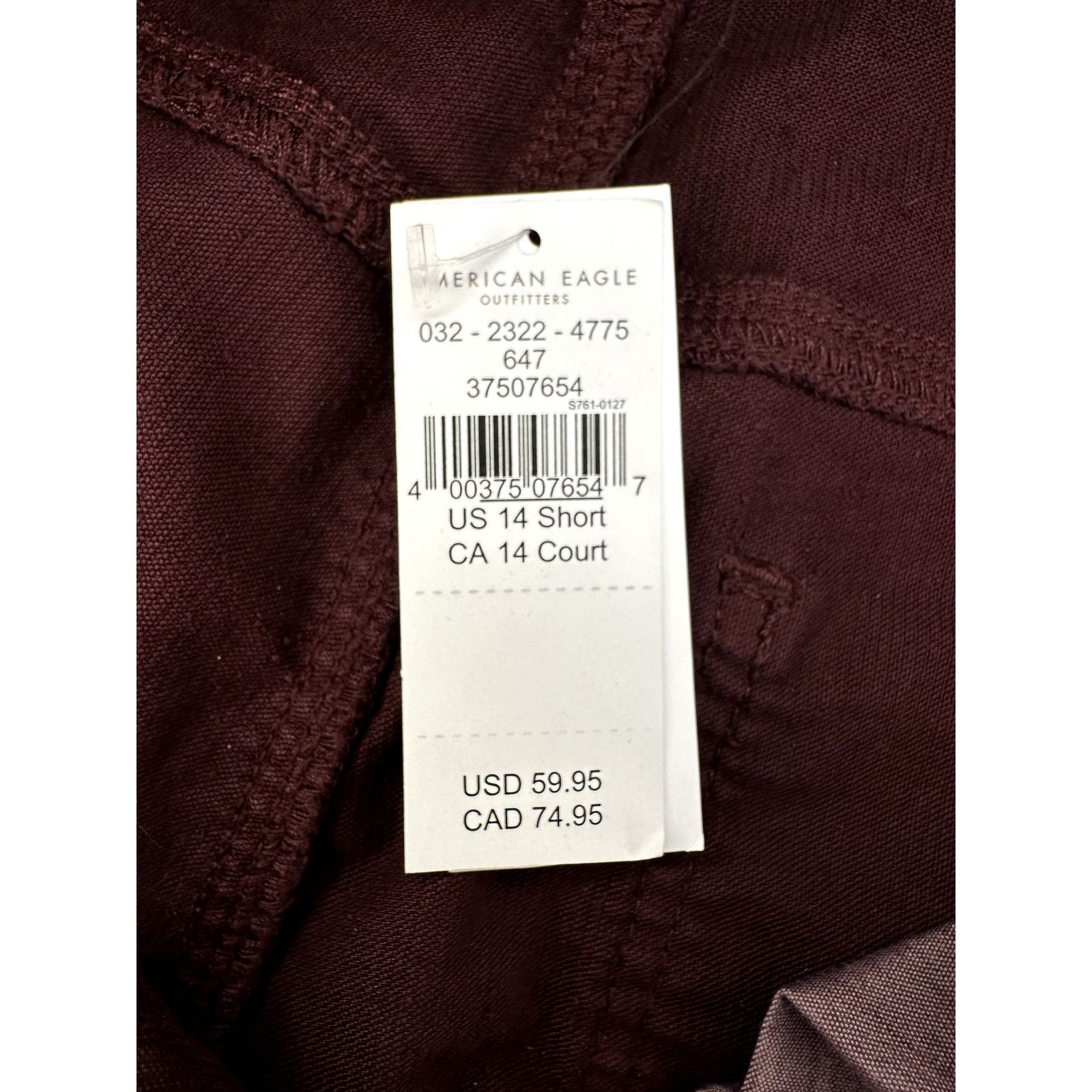 American Eagle Outfitters NWT American Eagle Outfitters Corduroy Straight Mom Jeans 14 Size 36" / US 14 / IT 50 - 9 Thumbnail