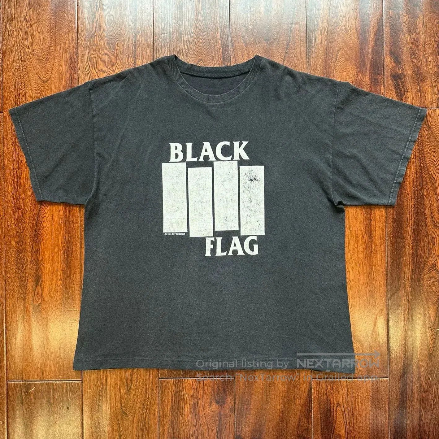 Vintage Vintage Black Flag 90s Tee. Size US M / EU 48-50 / 2 - 1 Thumbnail