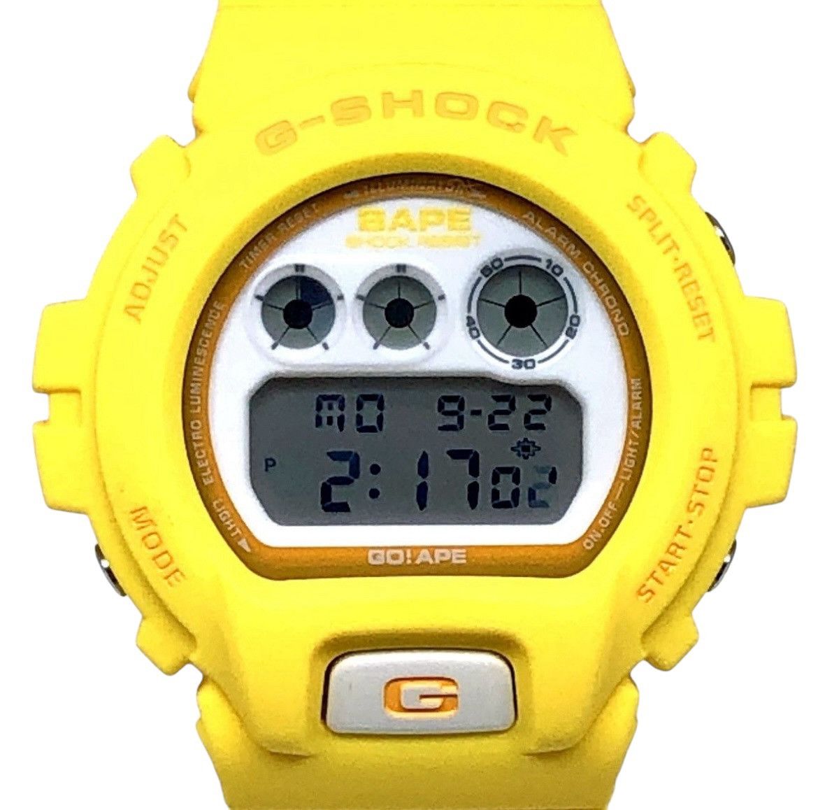 G Shock A BATHING APE × G-SHOCK Yellow Limited Edition DW-6900 Size ONE SIZE - 1 Thumbnail