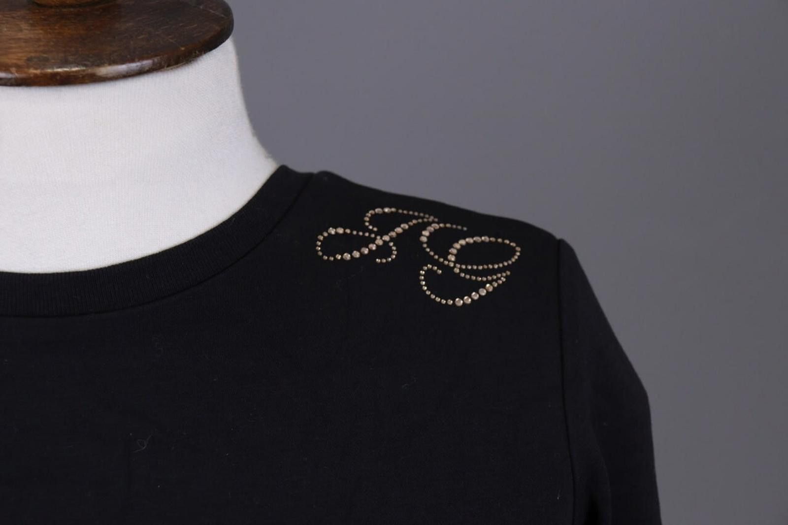 John Galliano Kids John Galliano Black Faux Fur Cropped Sweater Size 10 Size L / US 10 / IT 46 - 4 Thumbnail
