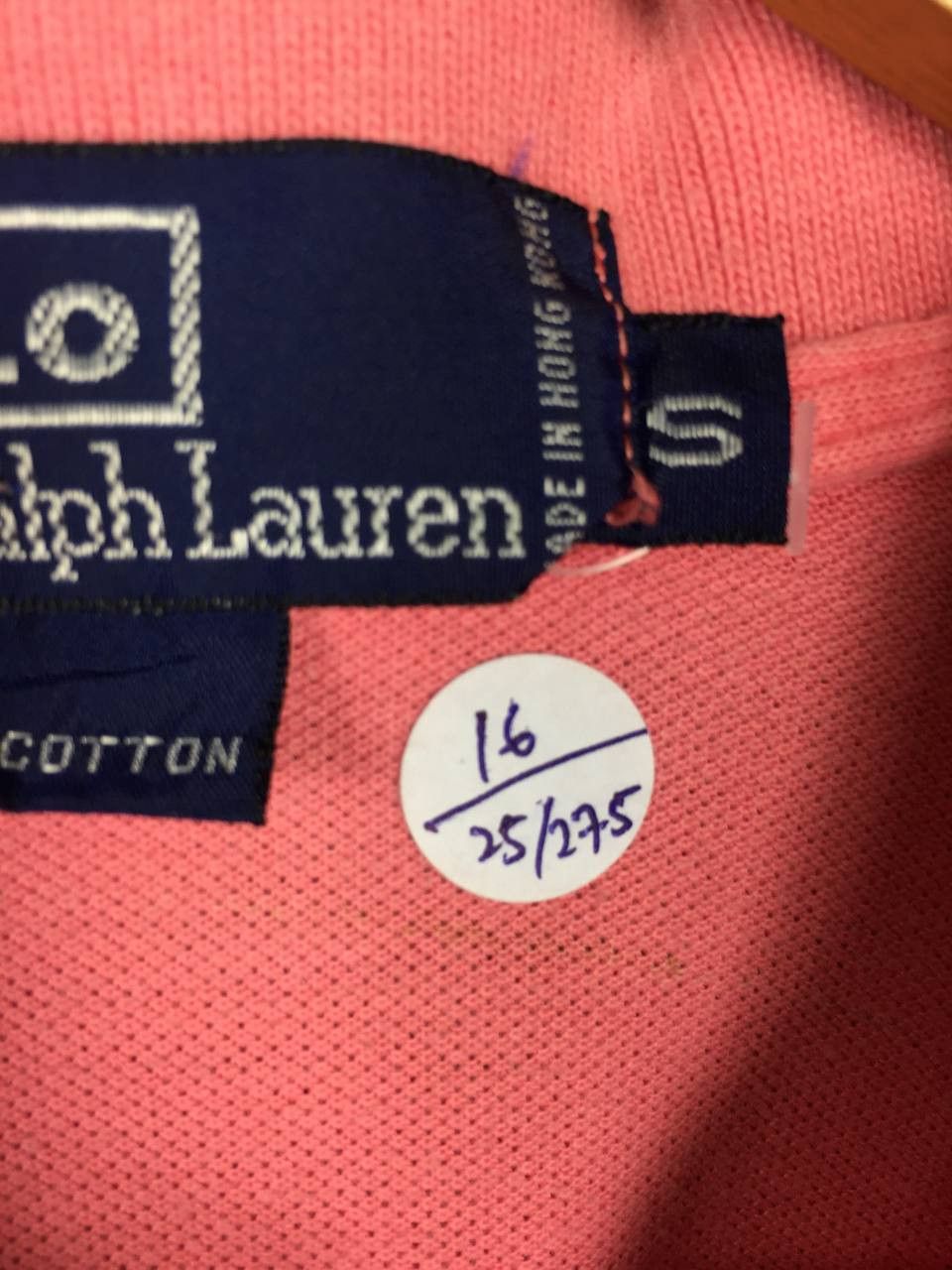 Polo Ralph Lauren × Vintage Vtg Polo Ralph Lauren Small Pony Basic Polo Tee Size US S / EU 44-46 / 1 - 11 Thumbnail
