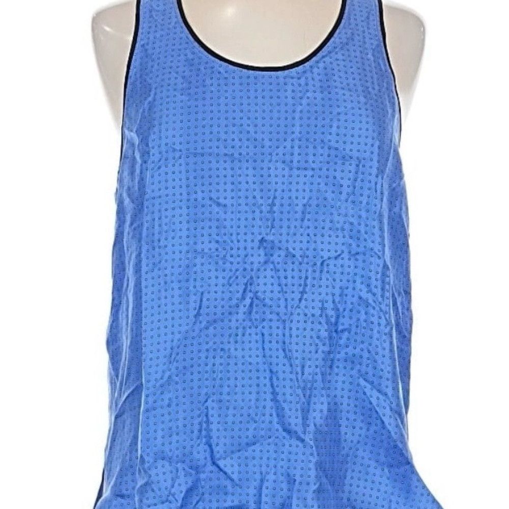Rag & Bone Rag & Bone Perforated Blue Tank with Black Trim Size M / US 6-8 / IT 42-44 - 2 Thumbnail