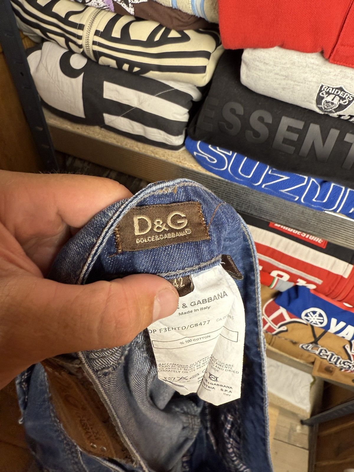 Dolce & Gabbana Vintage Dolce & Gabbana Avant Garde Jeans Size US 42 / EU 58 - 11 Thumbnail