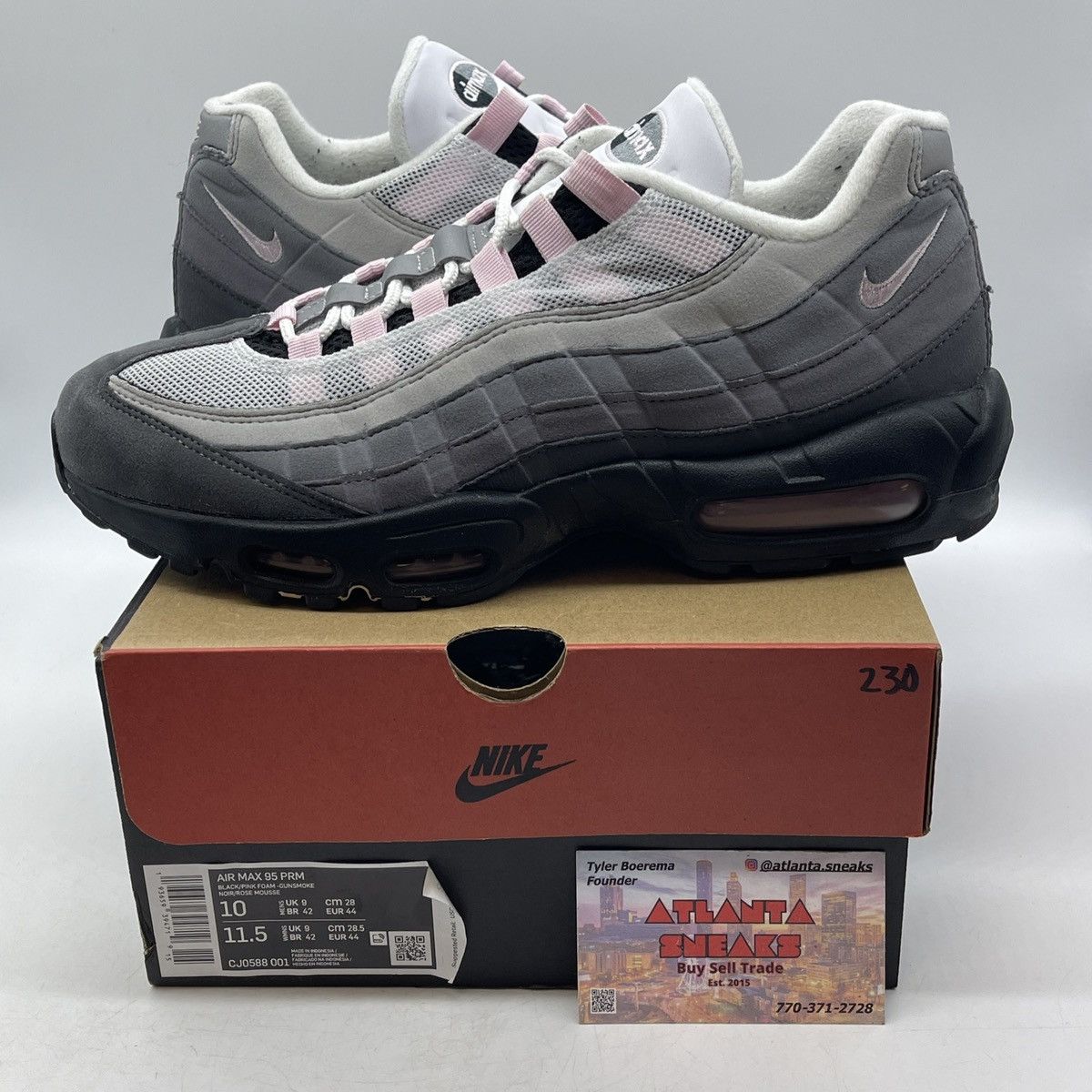 HOT Air max 95 pink foam