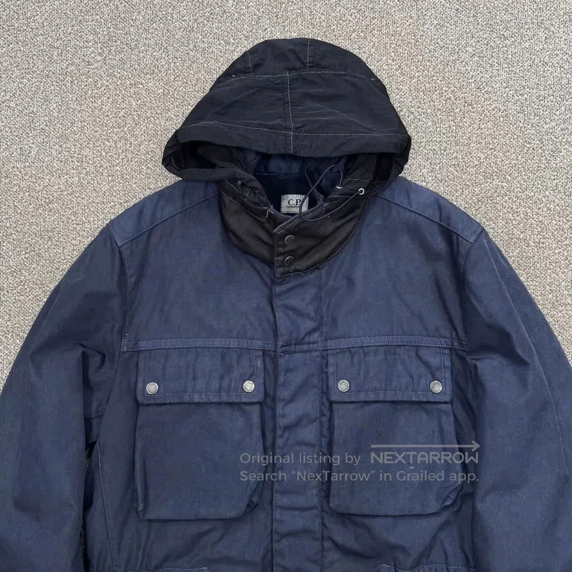 C.P. Company CP Company Prussian Blue Cargo Jacket. Size US XXL / EU 58 / 5 - 3 Thumbnail