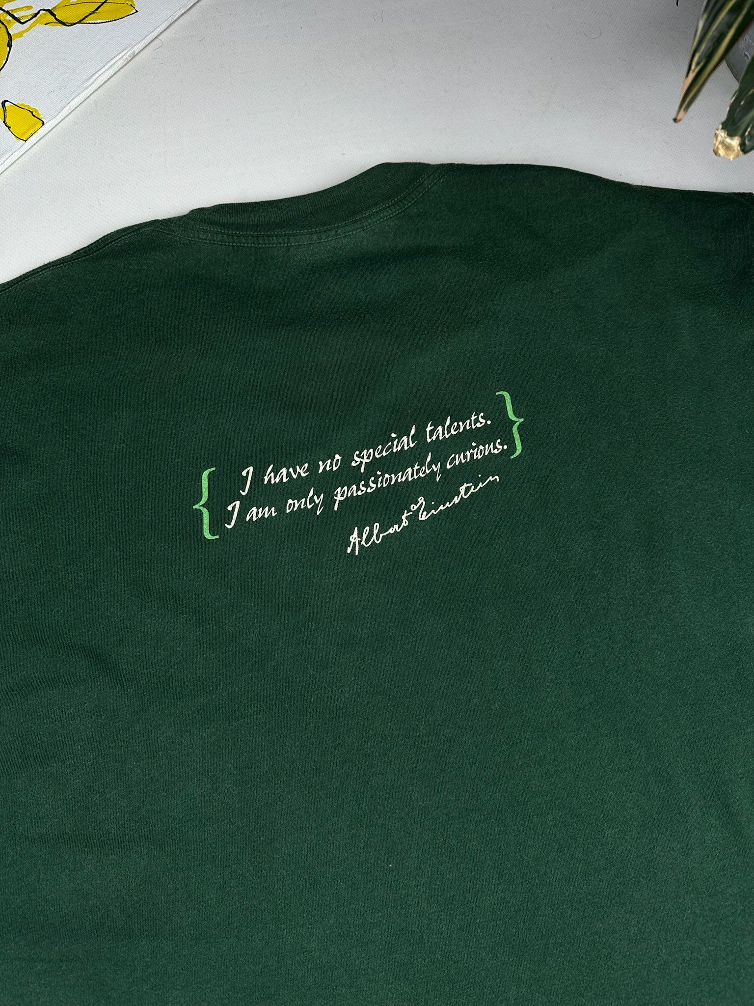 Arts & Science vintage Alber Einstein Tee Size US XL / EU 56 / 4 - 2 Thumbnail