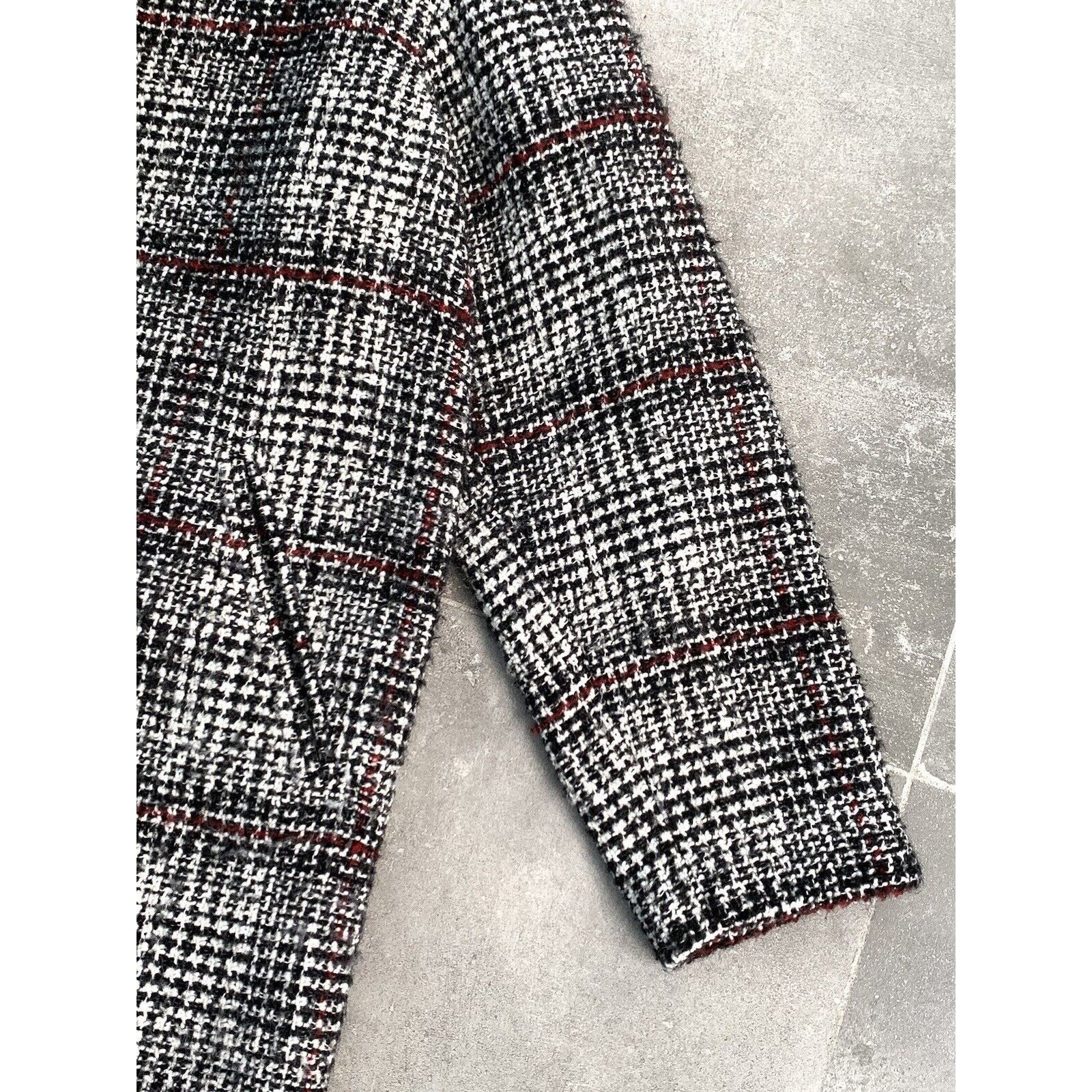 Designer × Isabel Marant Etoile ISABEL MARANT ETOILE Wool Tweed Trench Coat EU 38 UK 10 S-M Size M / US 6-8 / IT 42-44 - 6 Thumbnail