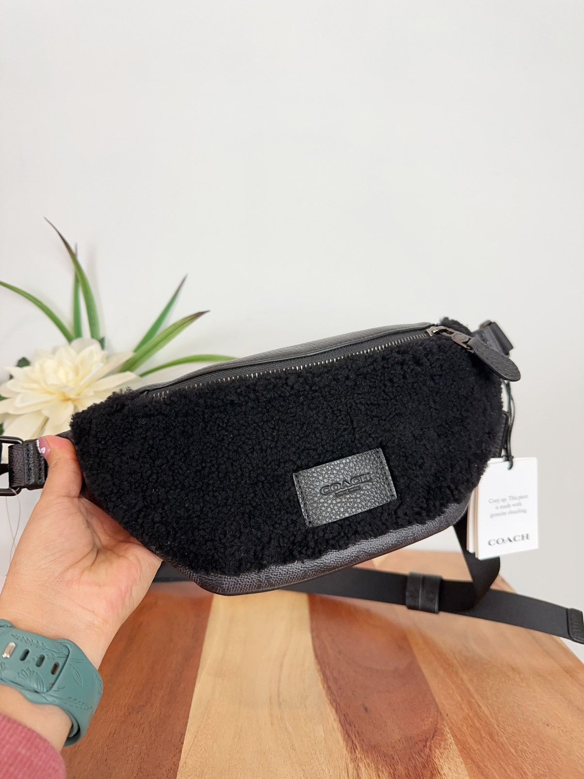 Coach NWT Coach Warren Mini Belt Bag In Signature Canvas Size ONE SIZE - 2 Thumbnail
